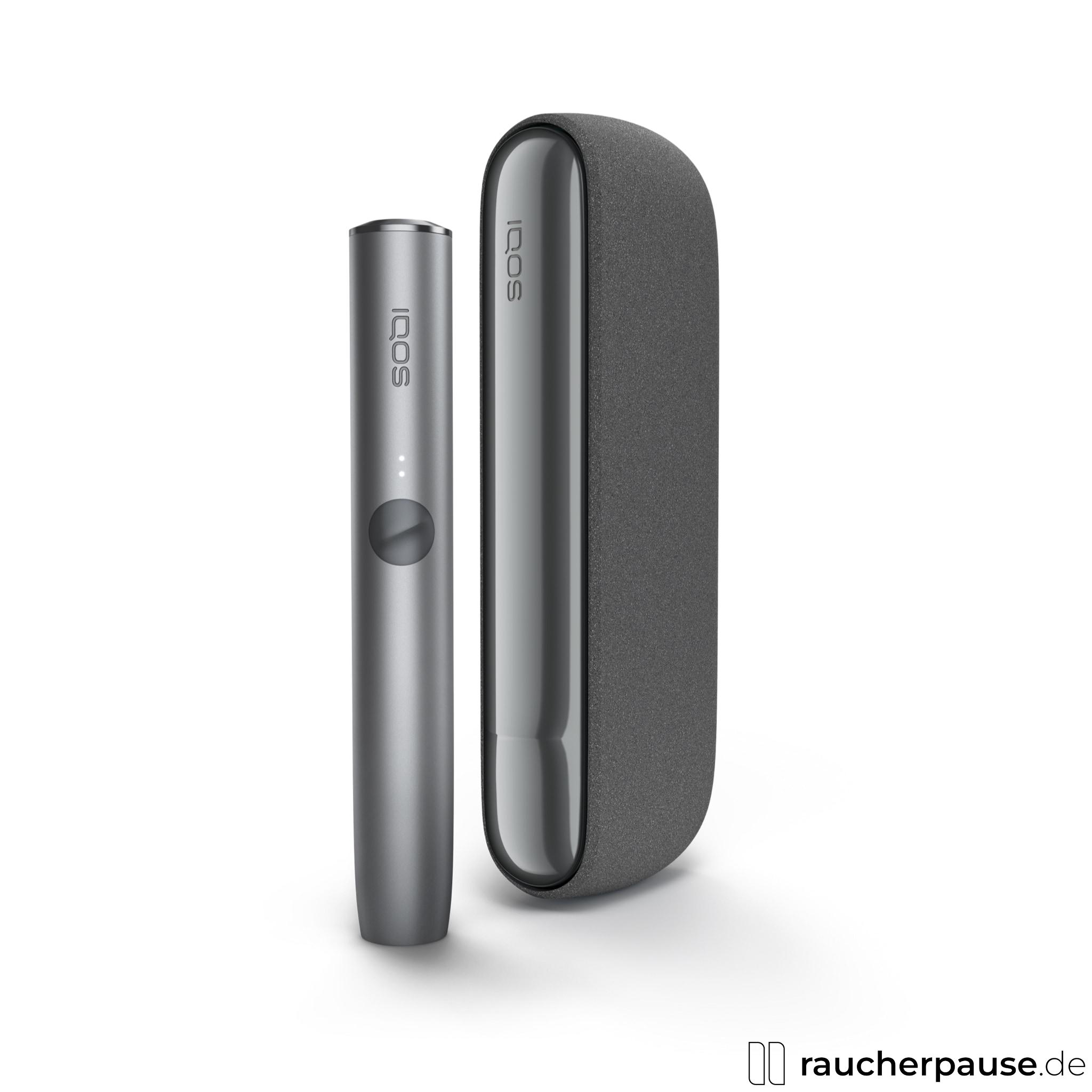 iqos, iqos iluma pebble grey , packshot vorderseite