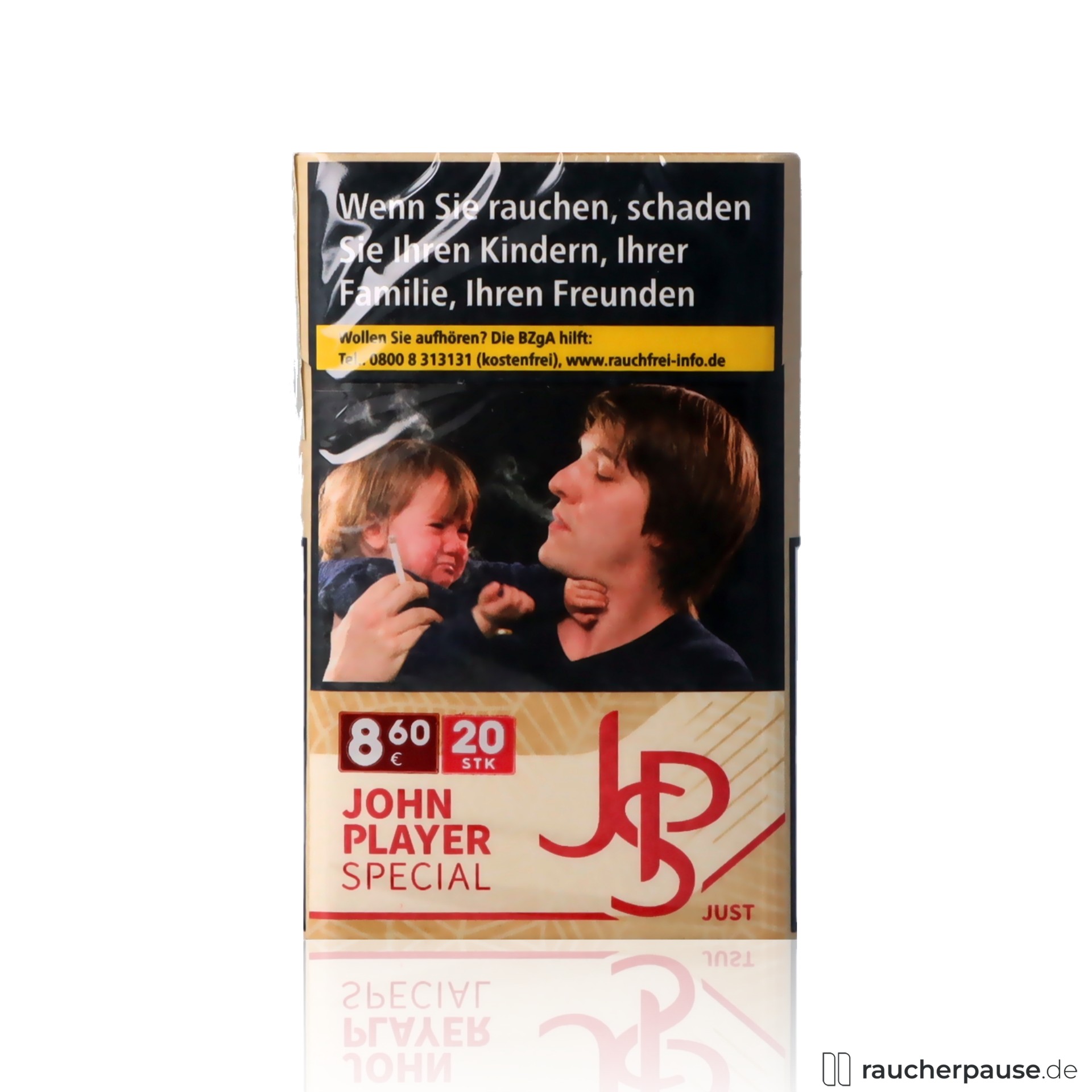 JPS Just Red Zigaretten | 20 Stk. pro Packung | Ohne Zusätze