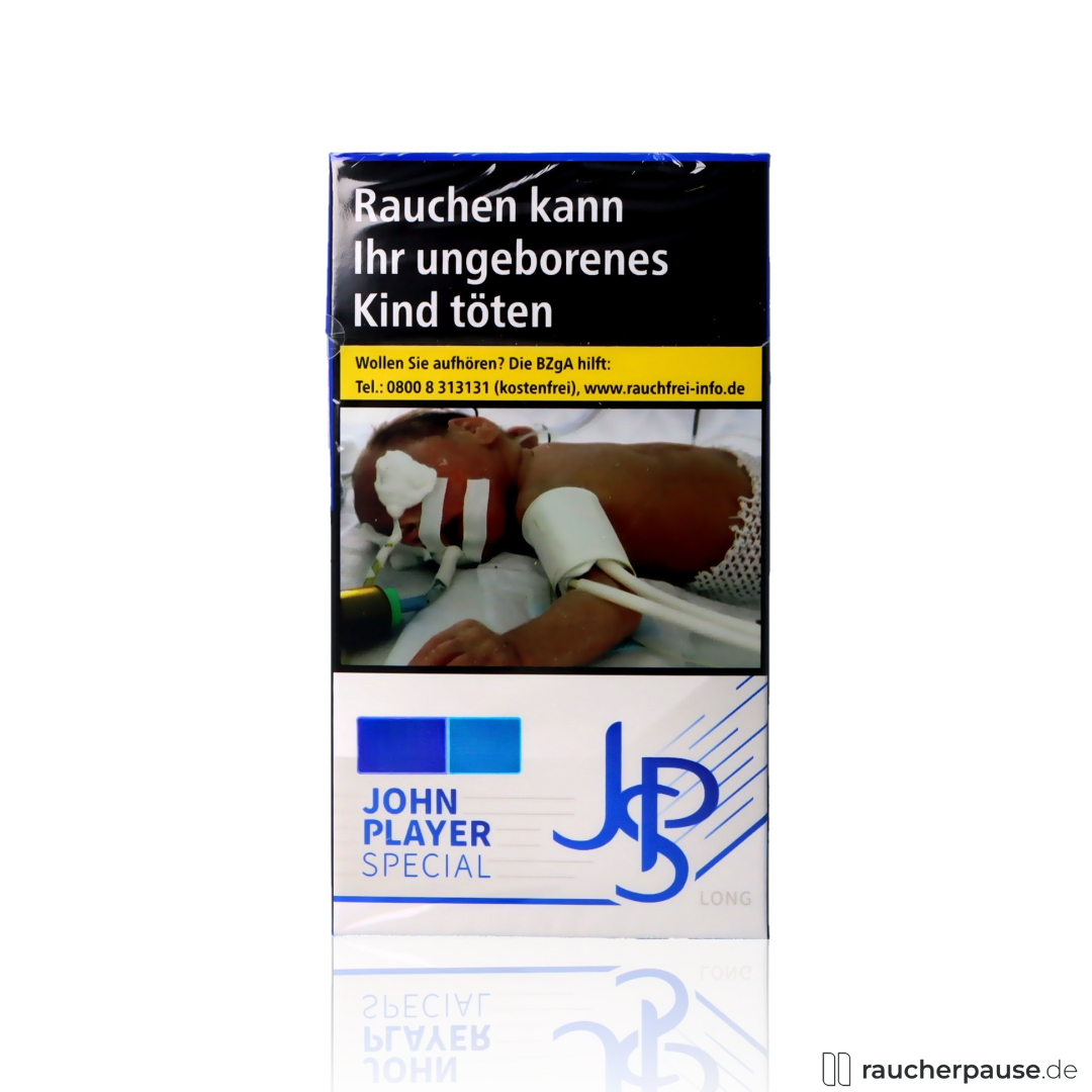 JPS Blue Long Zigaretten | 20 Stk. pro Packung | American Blend Aroma