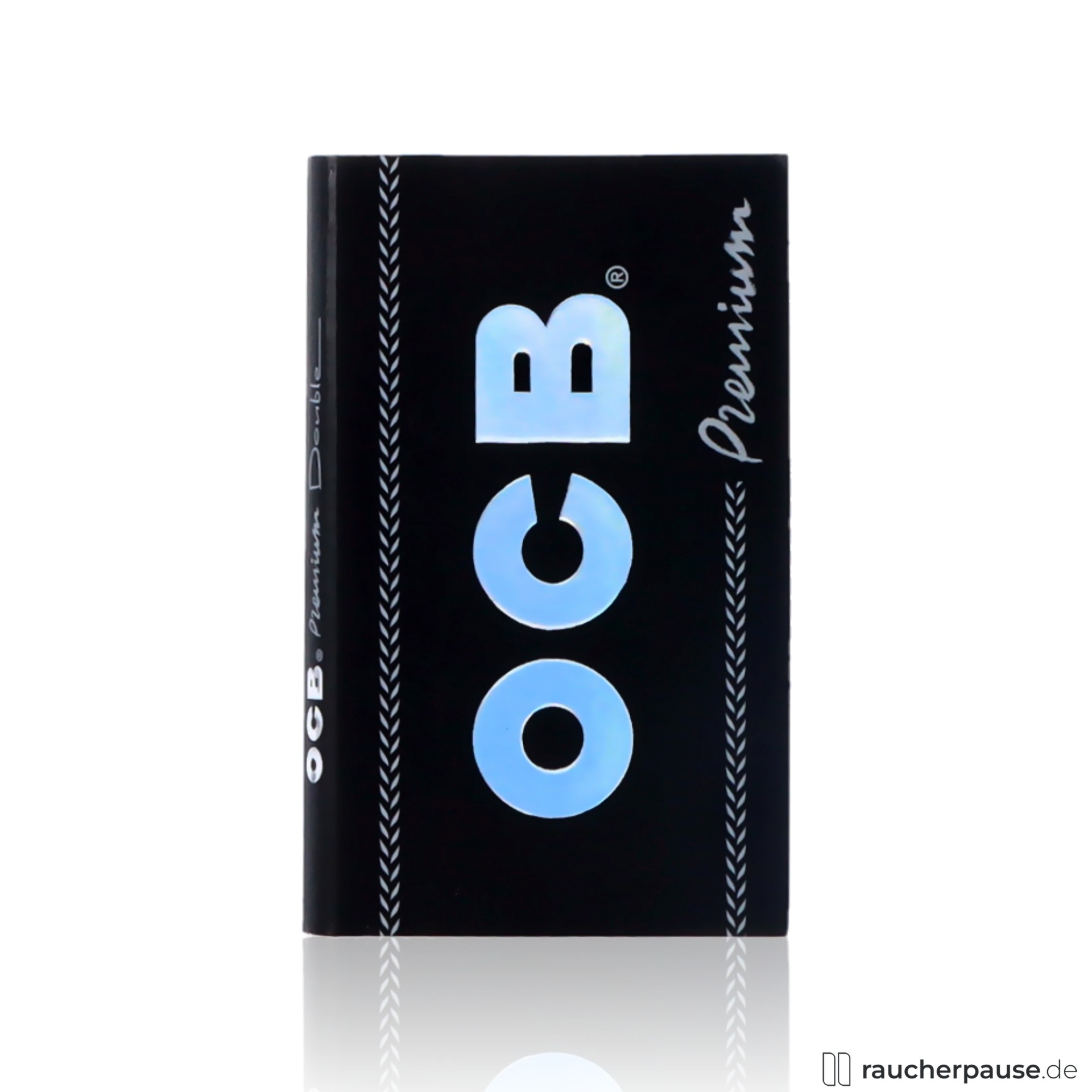 OCB Premium Double Papers | 2 Boxen à 25 Hefte | Kurze, geschmacksneutrale Zigarettenblättchen