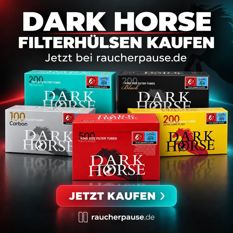 Dark Horse Filterhülsen Sortiment bei raucherpause.de