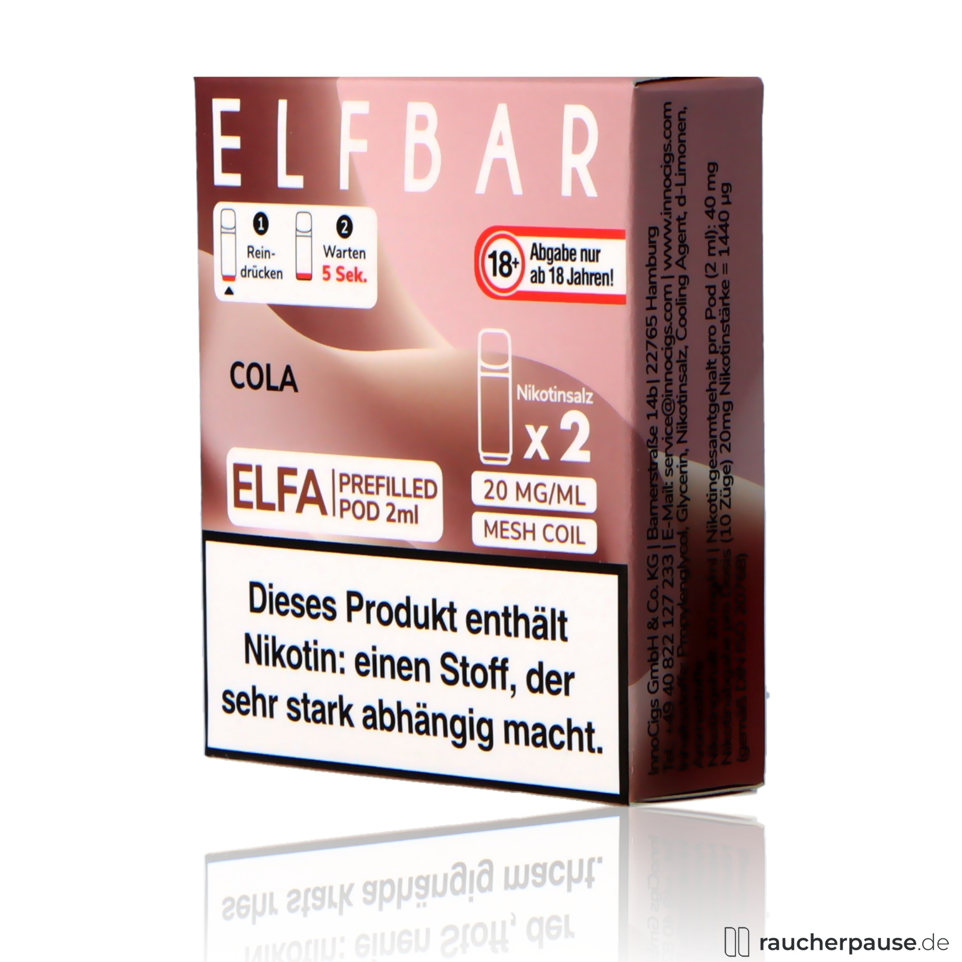 Elfbar Pod Voll Aber Schmeckt Verbrannt Elf Bar Elfa Cola Pods Prickelnder Geschmack ab 6,20 Elfbar Pod Voll Aber Schmeckt Verbrannt Elf Bar Elfa Cola Pods Prickelnder Geschmack ab 6,20