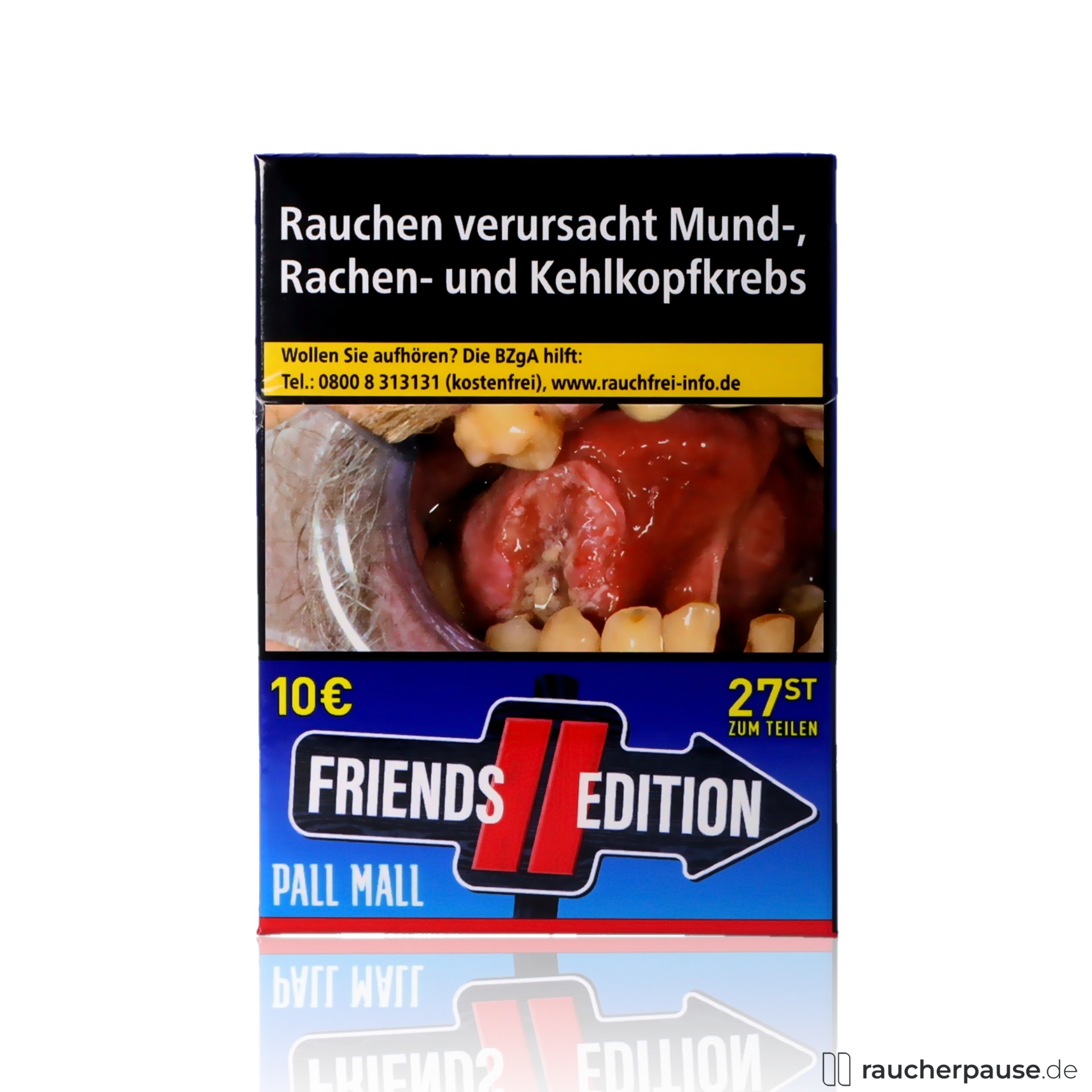 Pall Mall Red Giga Zigaretten | 27 Stk. pro Packung | Intensives Aroma