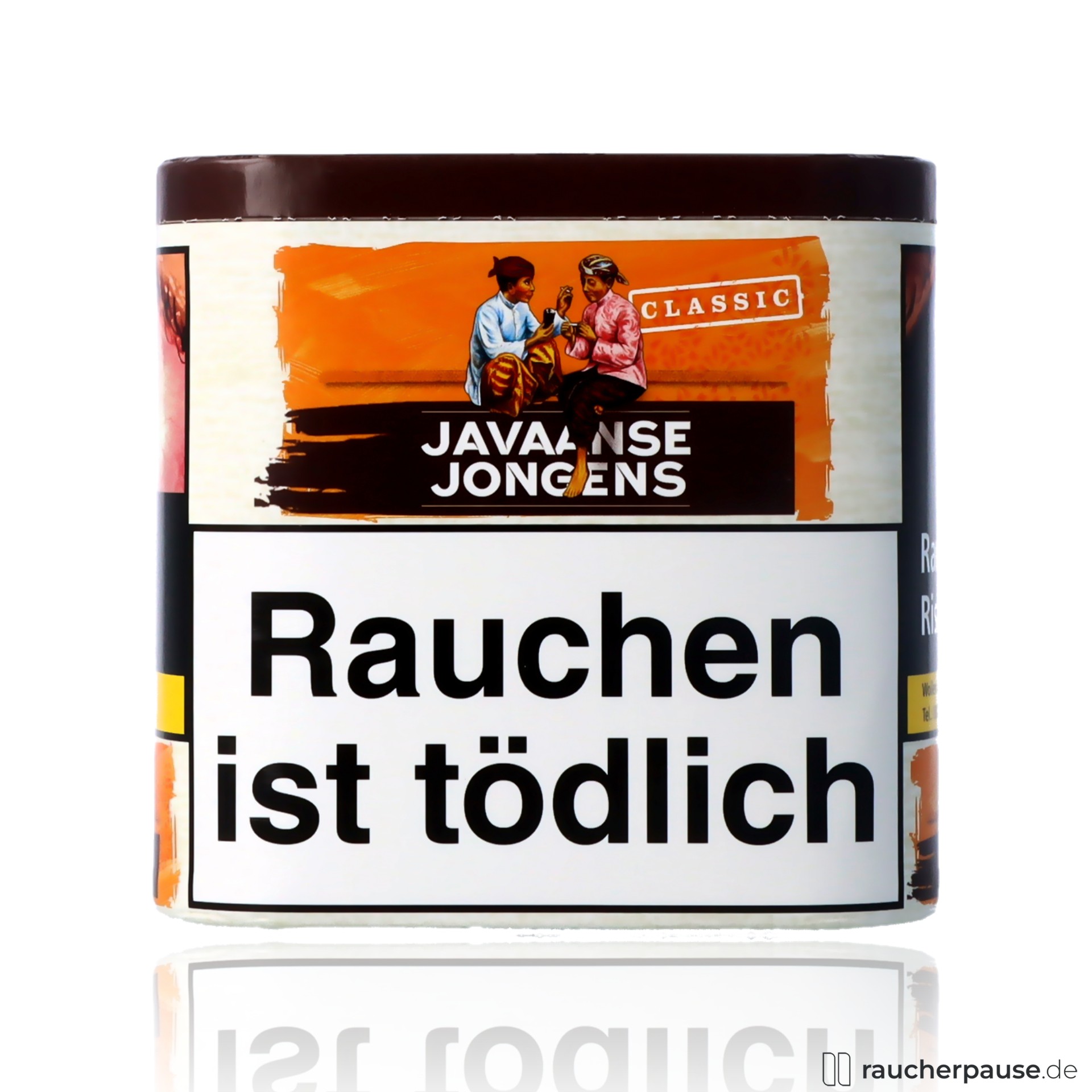 Javaanse Jongens Classic | Drehtabak 70g Dose | Ohne Aromazusätze