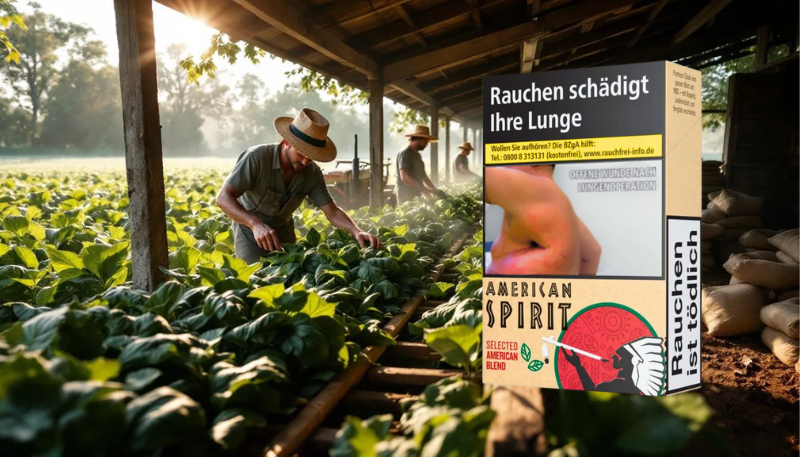 American Spirit Selected Red, Bild von Farmarbeit 