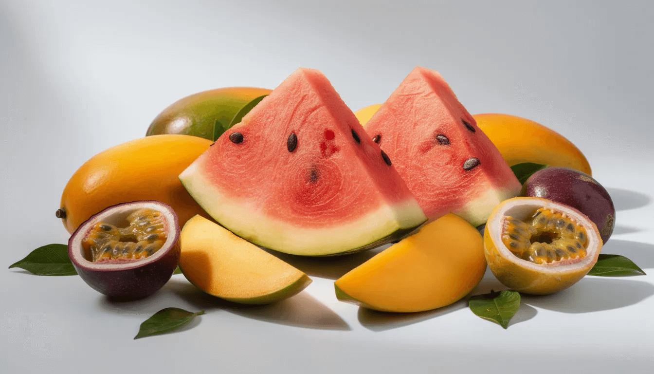 Große Außwahl an Früchten