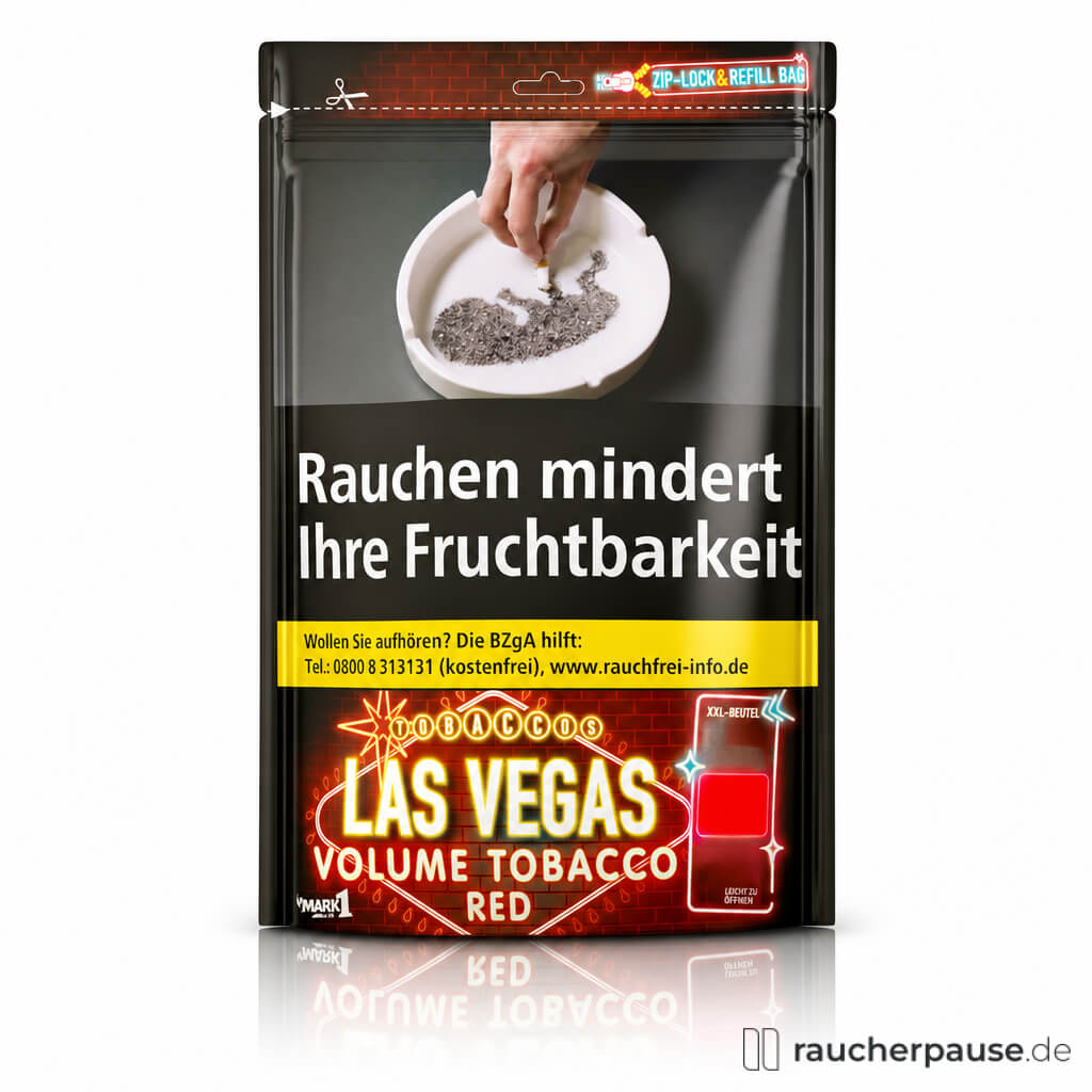 Las Vegas Red Volumentabak | 250g XXL-Beutel | American Blend
