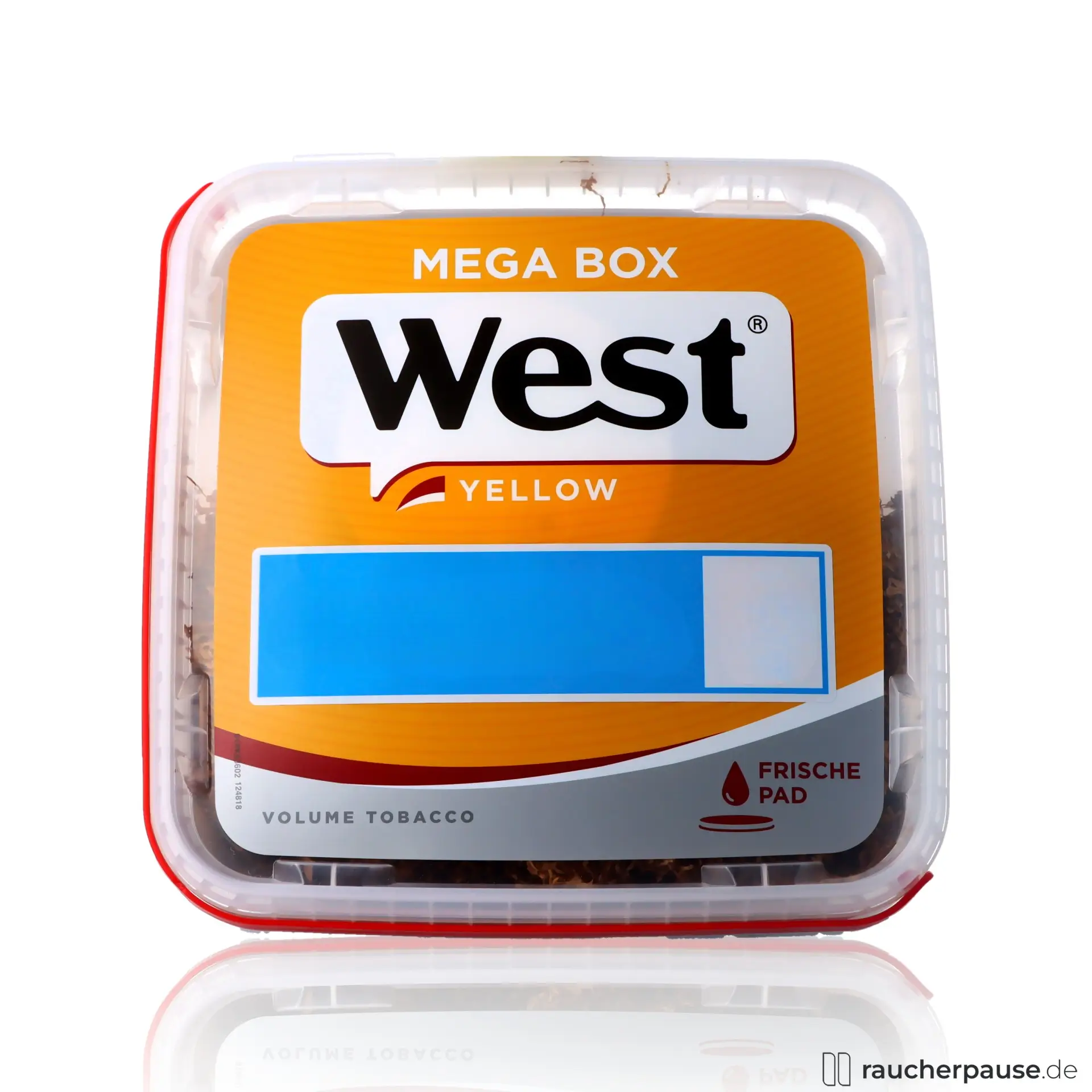 West Yellow Volumentabak | 105g Eimer | American Blend | Virginia, Orient, Burley