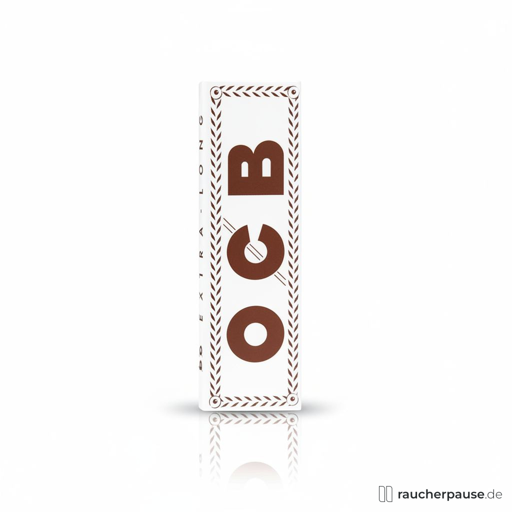 OCB King Size Slim Longpapes | Bio-Hanf ungebleicht | 32 Blätter pro Heftchen