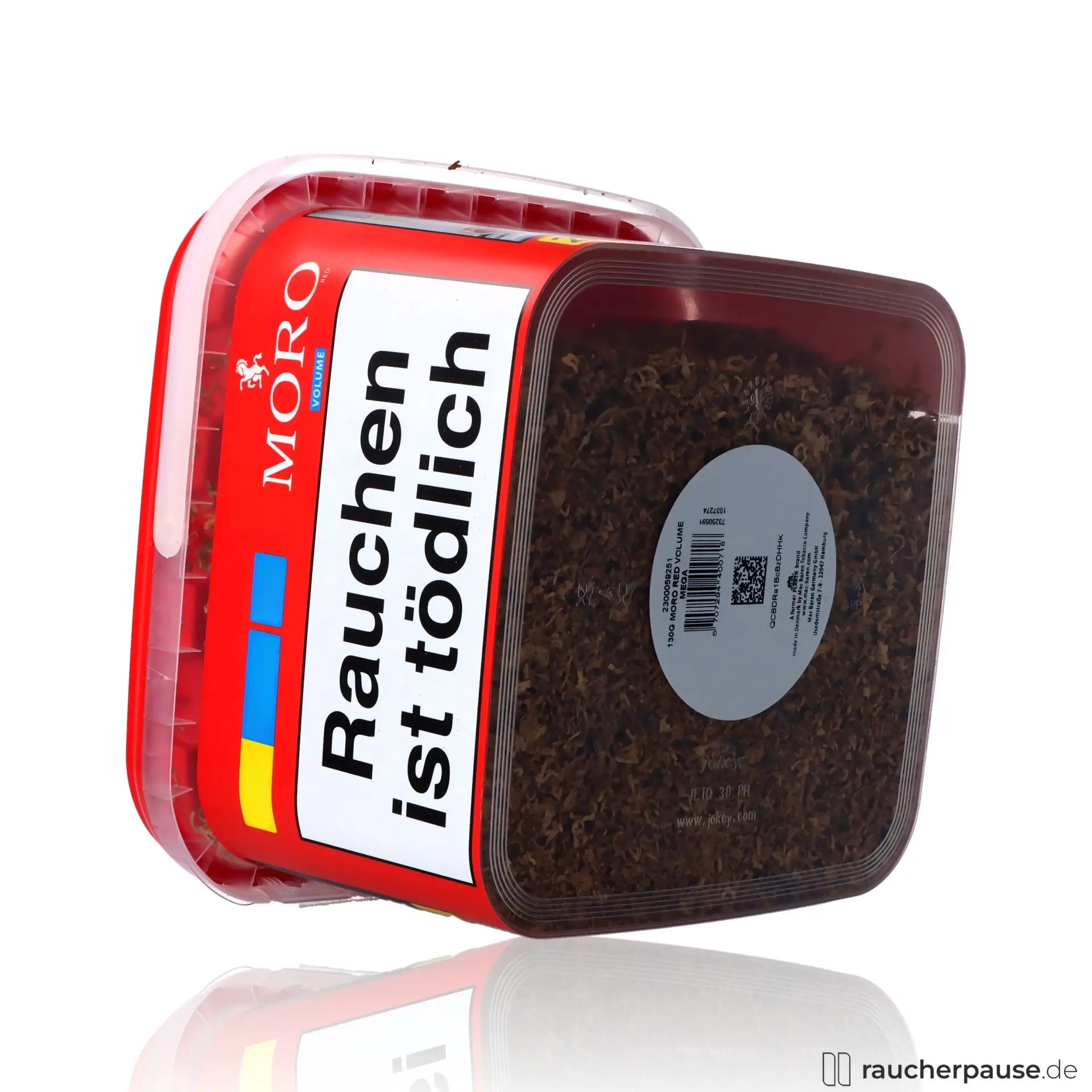 Moro Rot Volumentabak | 125g Eimer | Virginia & Burley Mischung