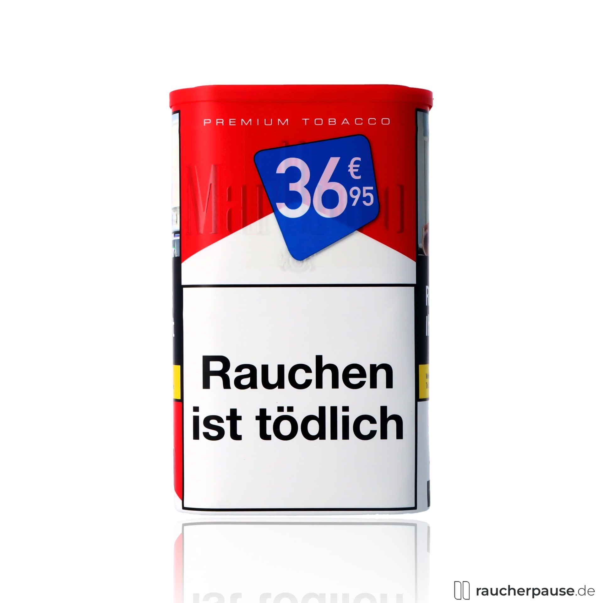 Marlboro Red Premium Tabak | 155g Dose | American Blend | Starkes Aroma