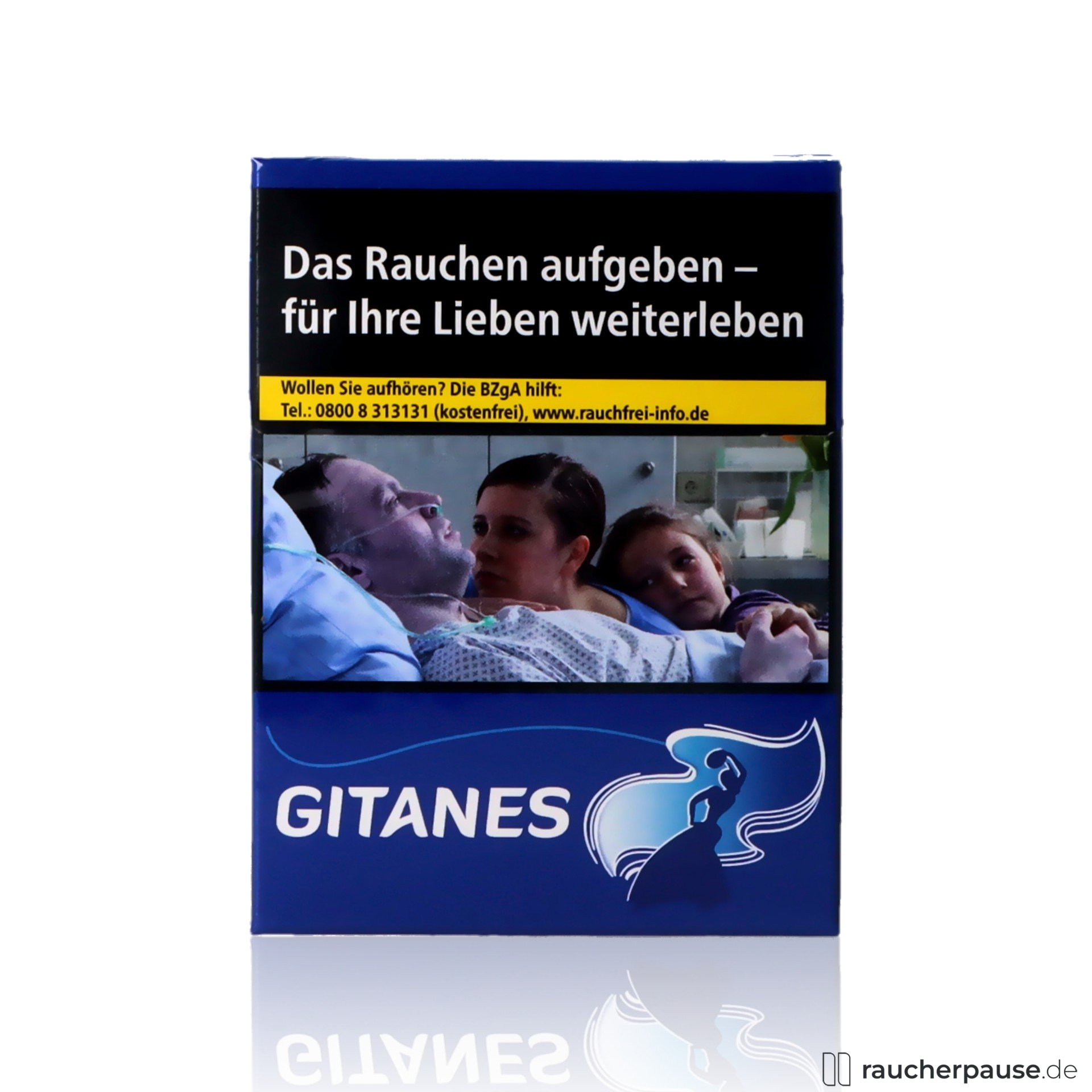 Gitanes Zigaretten ohne Filter | 20 Stk. pro Packung | Intensiv-würziger Geschmack