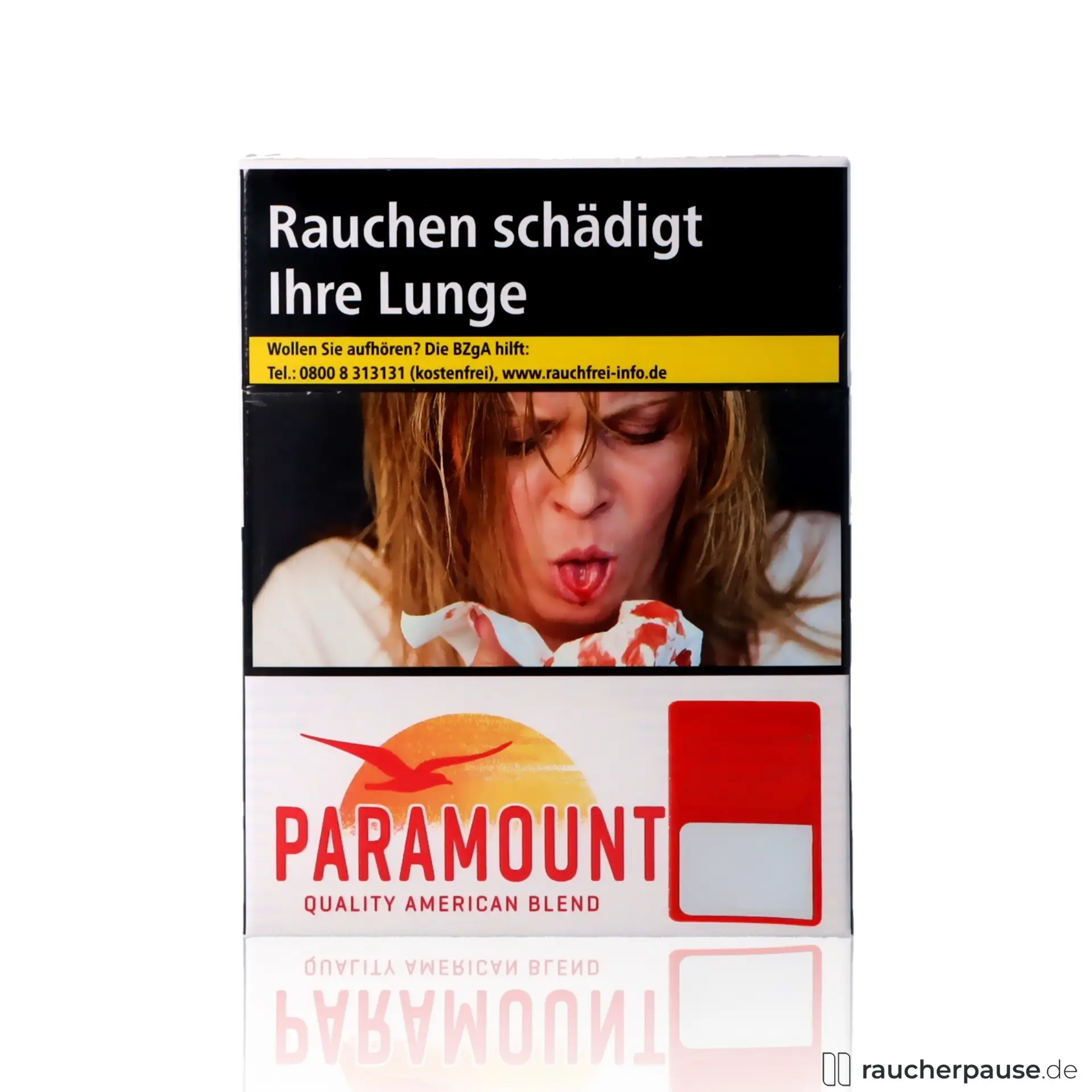 Paramount Red Giga Zigaretten | 40 Stk. pro Packung | King Size | Mittelstark