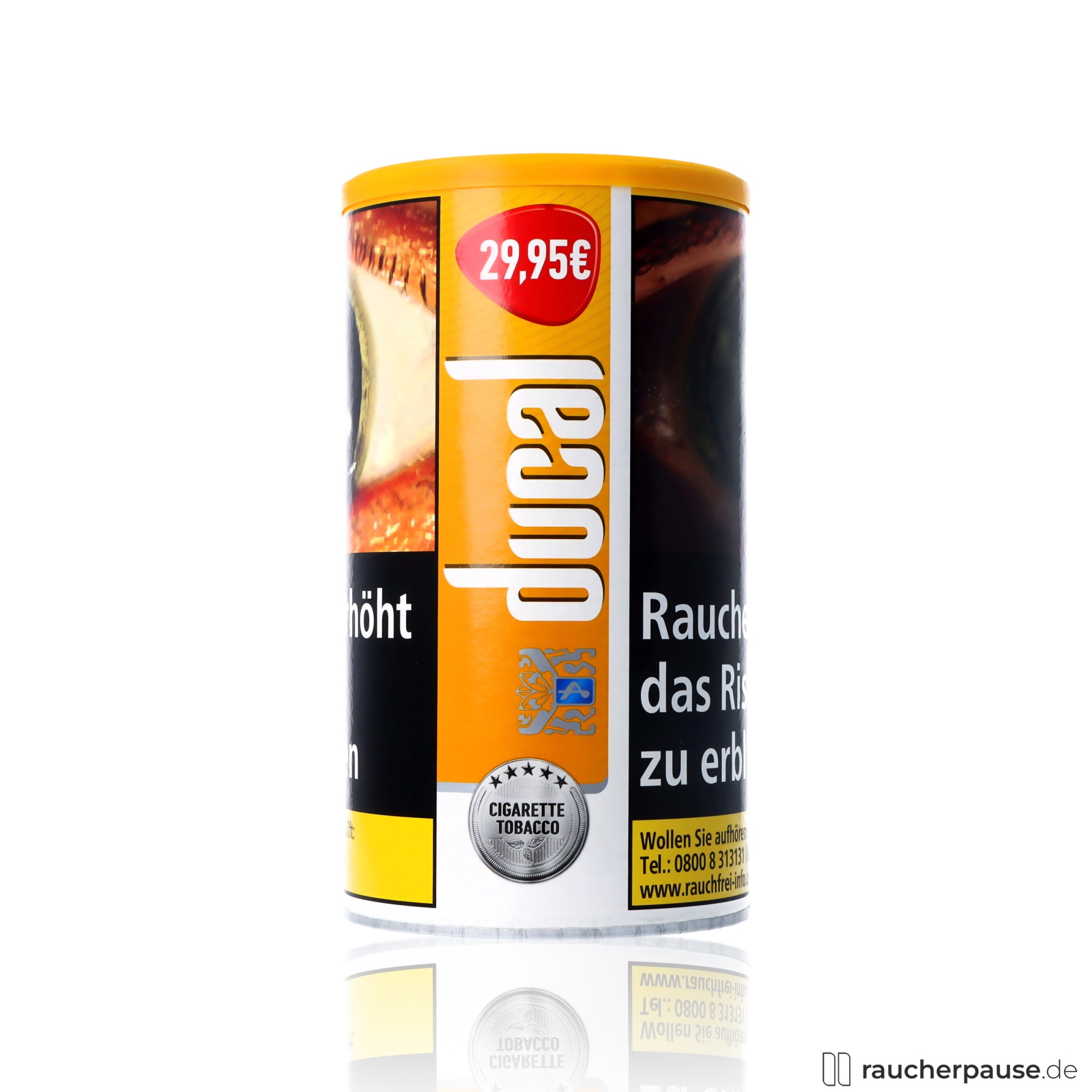 Ducal Gold Tabak Dose | 168g Feinschnitt | American Blend | Mildes Aroma