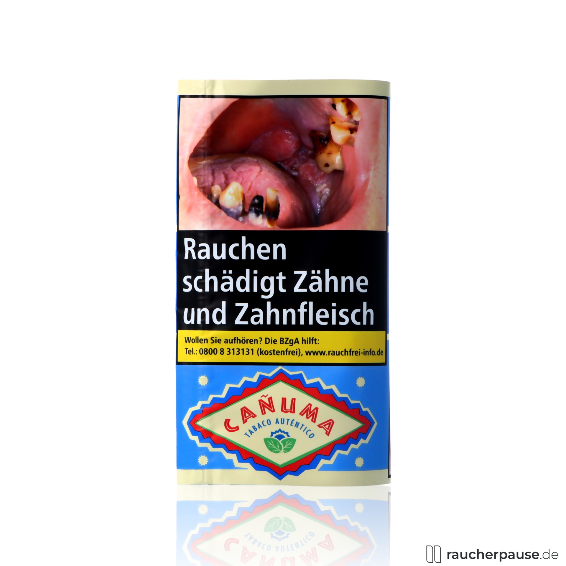 Canuma Bright Feinschnitttabak | 30g Pouch | Virginia, Burley, Java Mix