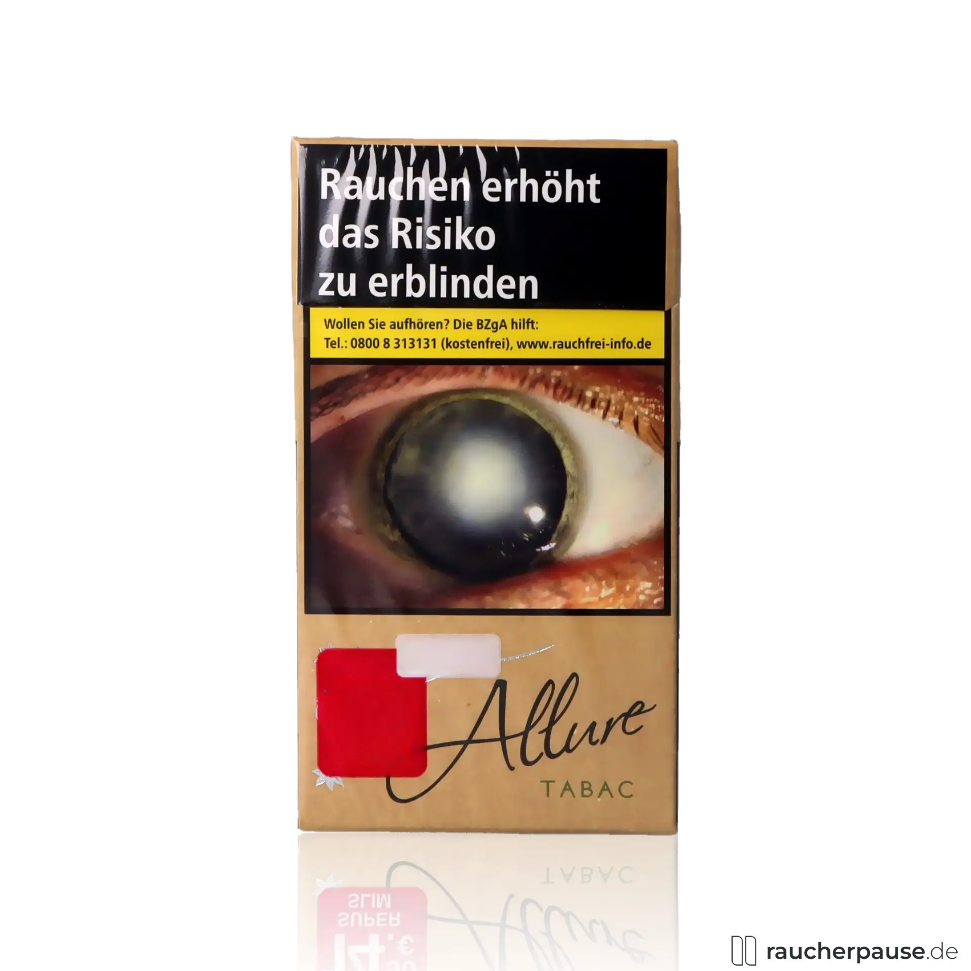 Allure Tabac XXXL Zigaretten | 40 Stk. pro Packung | 100 mm Filter