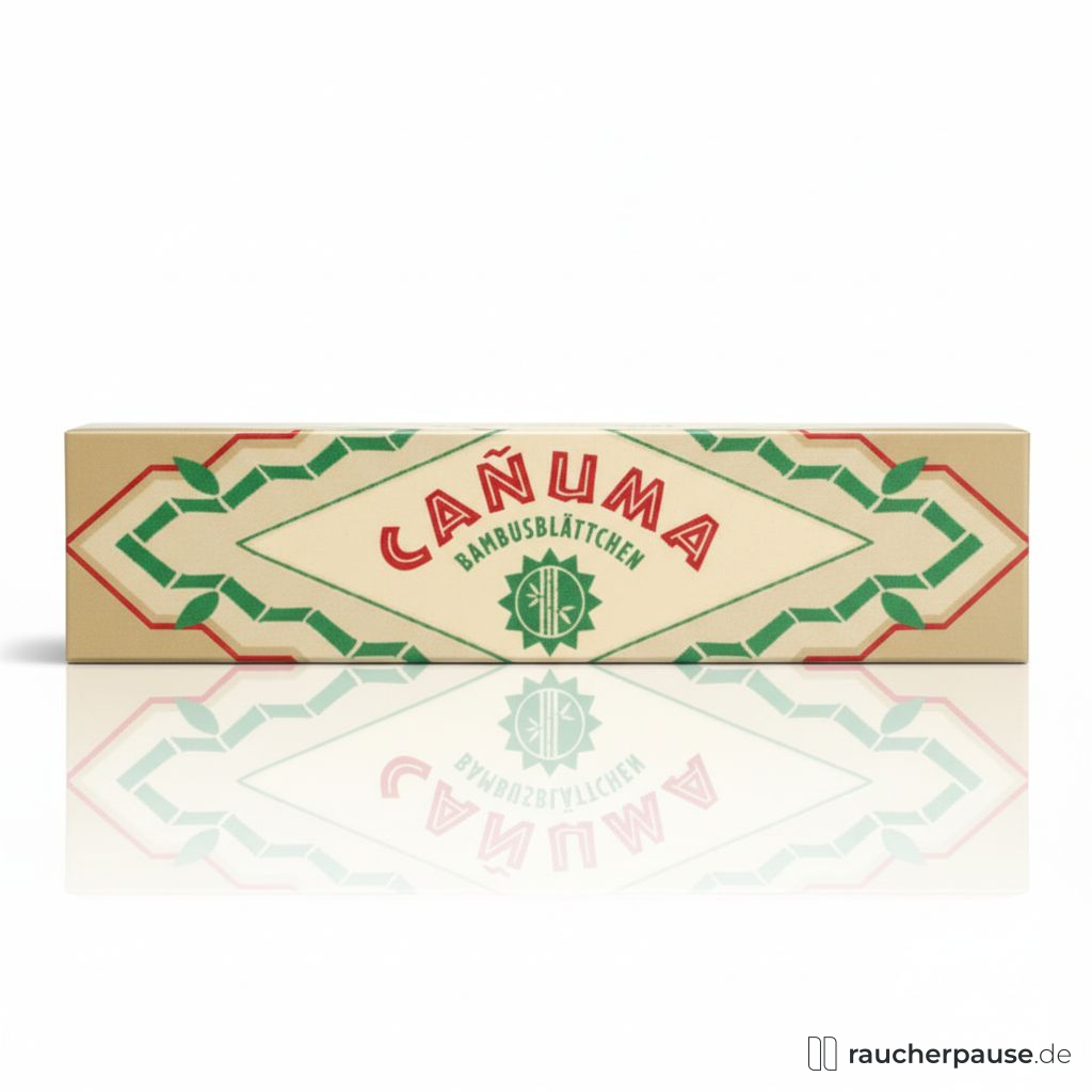 Canuma King Size Zigarettenpapier | Bambus | 110x27mm | 32 Blättchen | Reißfest & Biologisch Abbaubar