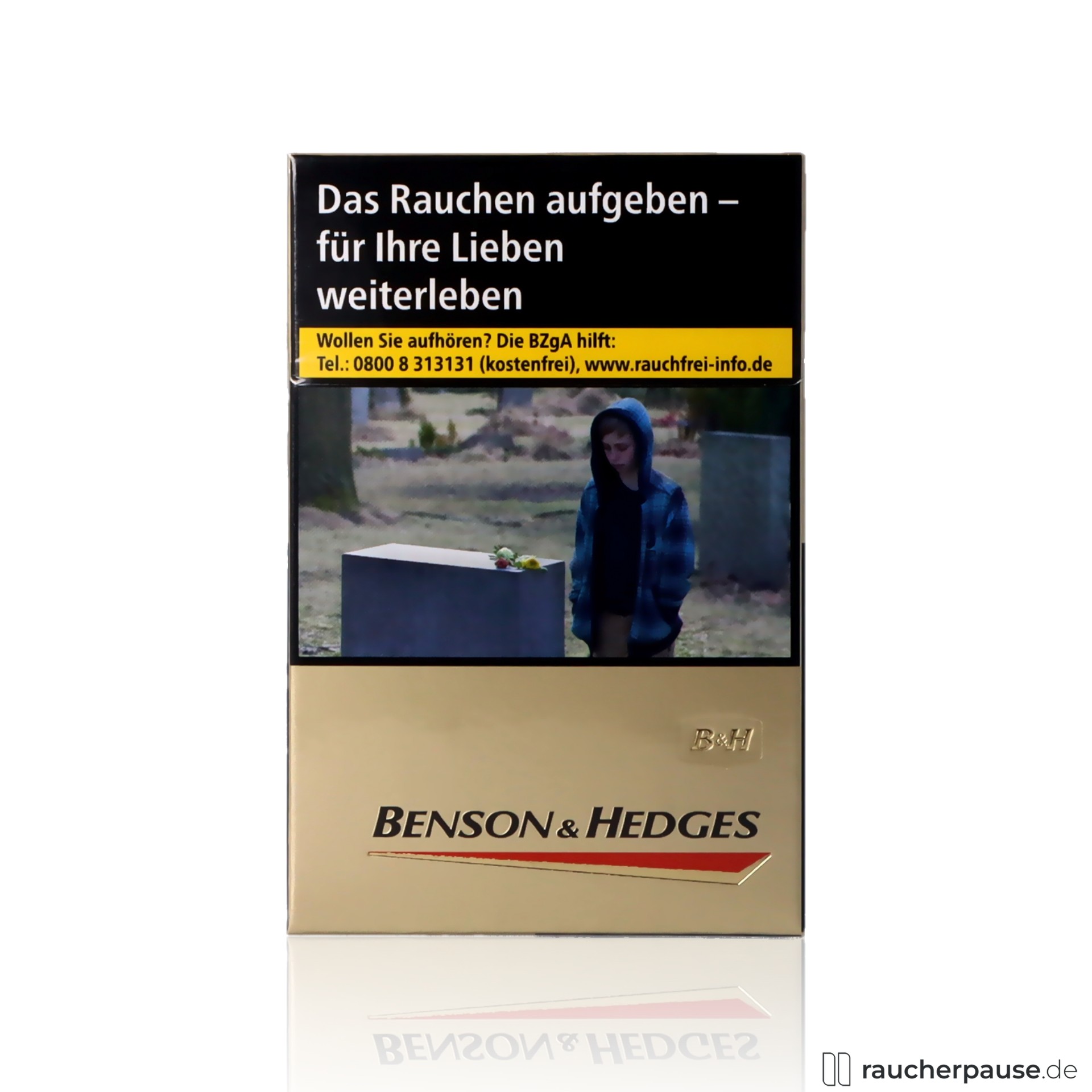 Benson & Hedges Gold Zigaretten L-Box | 20 Stk. pro Packung | Intensiv-würziger Geschmack