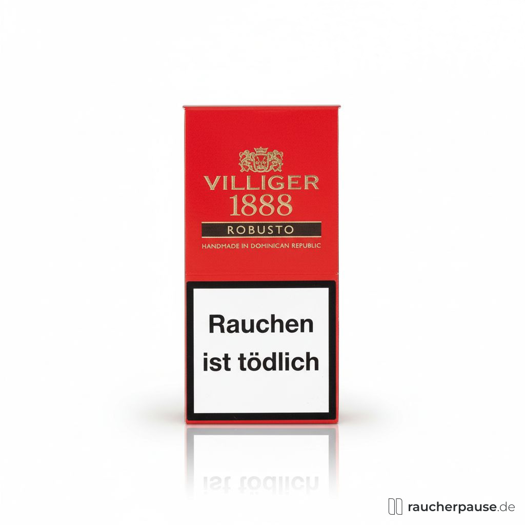 Villiger 1888 Robusto Red Cigarillos | Dominikanisch | Handgefertigt | Mittelstark Villiger 1888 Robusto Red Cigarillos | Dominikanisch | Handgefertigt | Mittelstark