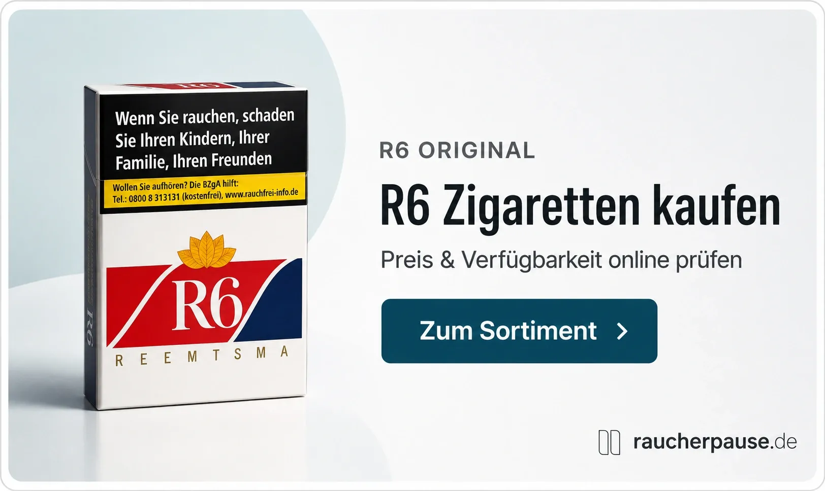 R6 Zigaretten kaufen bei raucherpause.de
