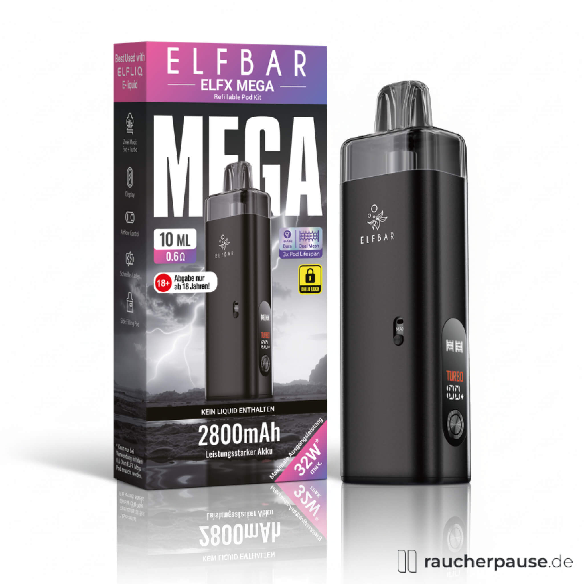 Elfbar ELFX Mega Pod Kit