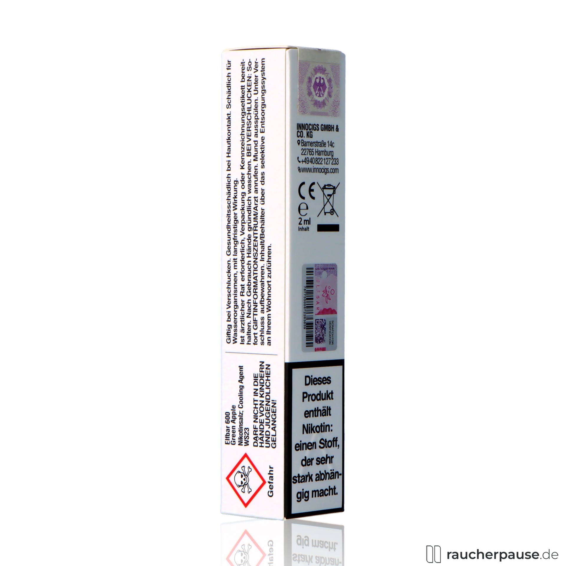 ELFBAR Green Apple E-Shisha 20mg Nikotin kaufen ELFBAR Green Apple E-Shisha 20mg Nikotin kaufen