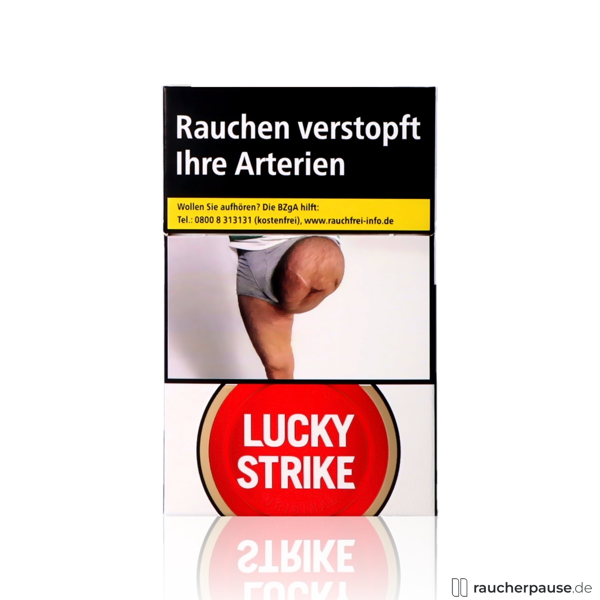 Lucky Strike Original Red Zigaretten | 20 Stk. pro Packung | King Size Filter | Vollmundiger Geschmack