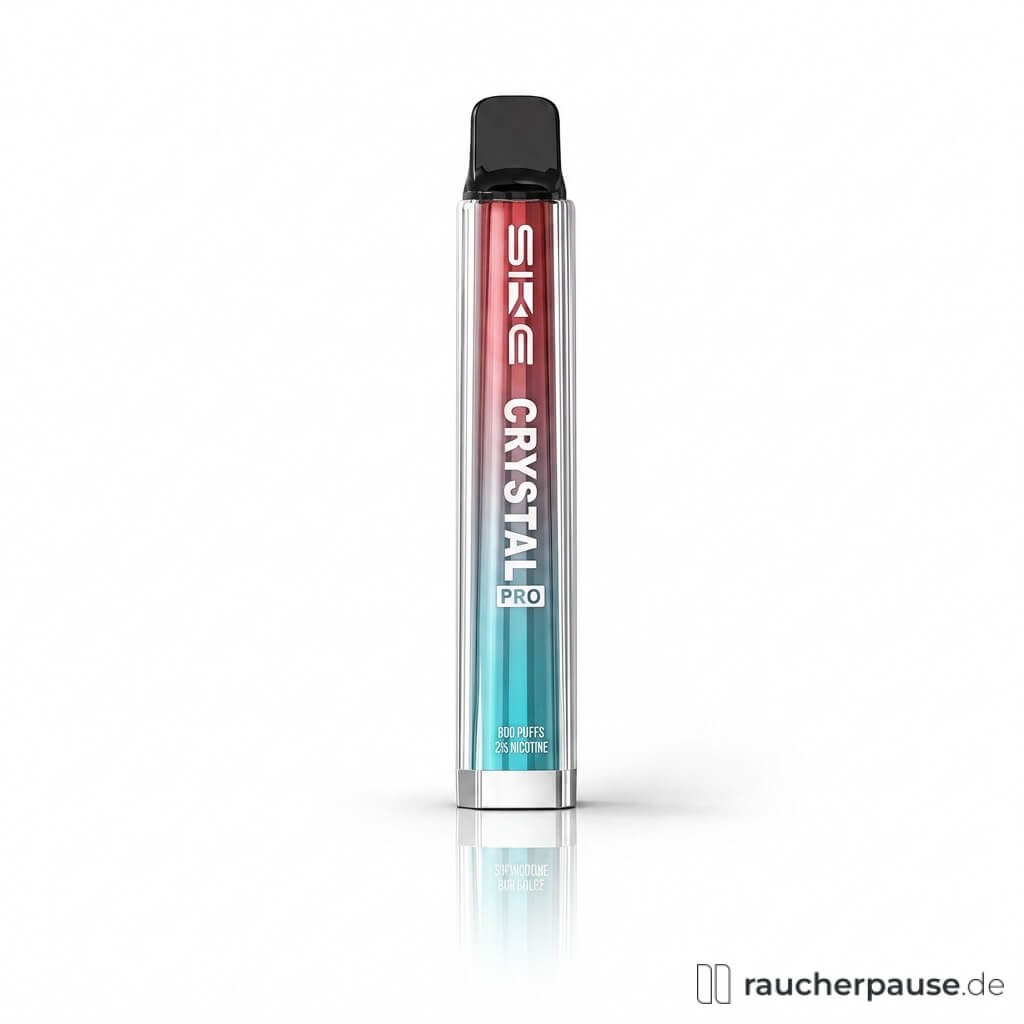 SKE Crystal 800 Pro Akku Red Gradient | 400 mAh