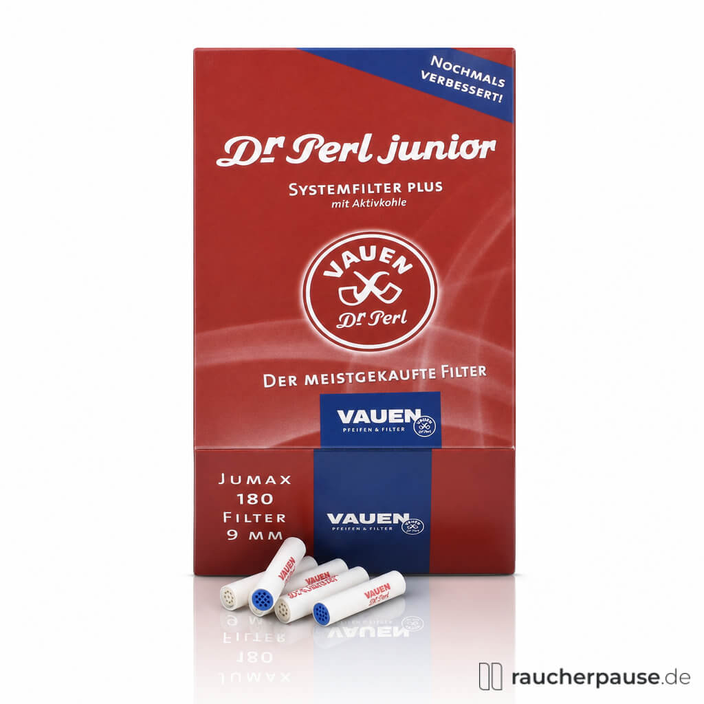 VAUEN Dr. Perl junior Aktivkohlefilter Jumax Keramik | 180 Stück