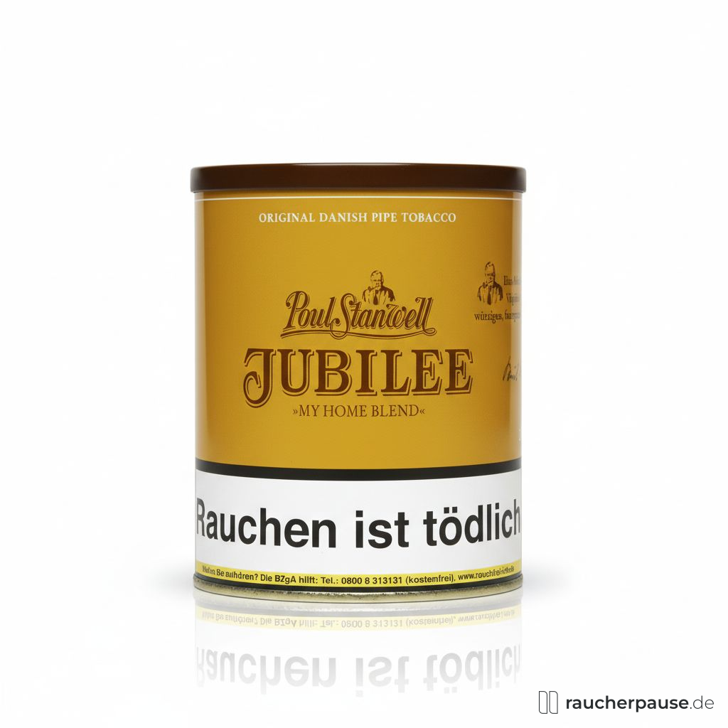 Stanwell Jubilee Pfeifentabak | 200g Dose | Traditionelle dänische Mischung | Mild & sanft