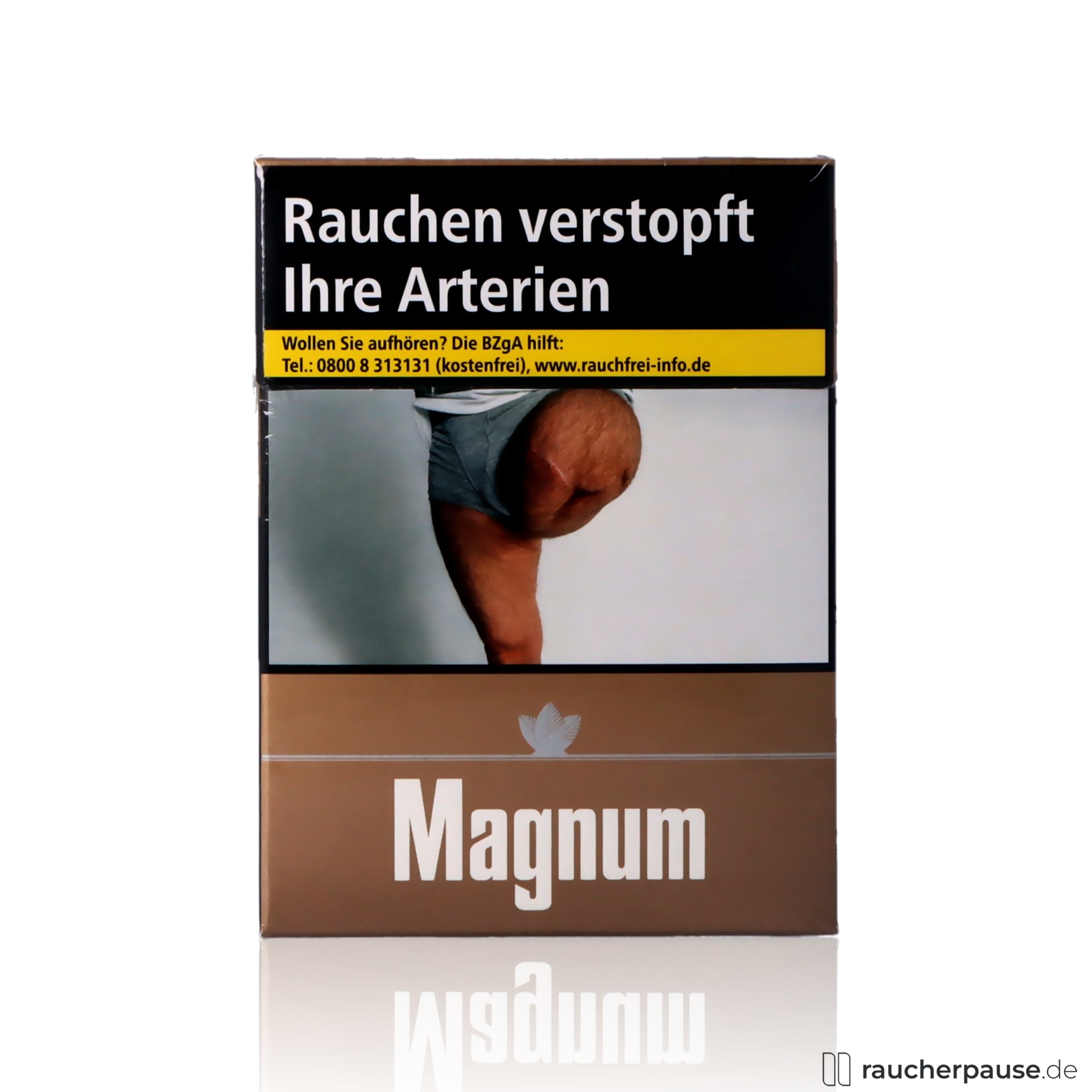 Magnum Gold Maxi Zigaretten | 28 Stk. pro Packung | Mildes American Blend Aroma