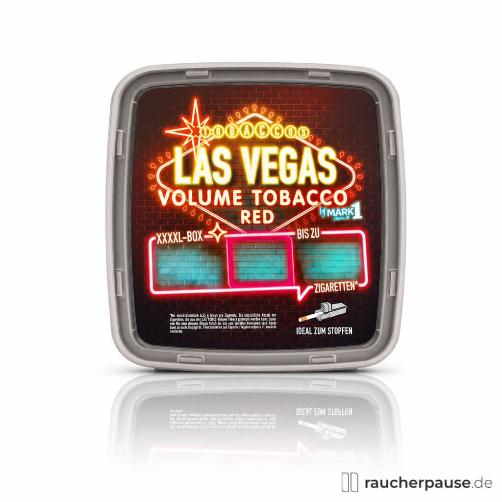 Las Vegas Red Volumentabak | 500g XXXXL-Box | American Blend