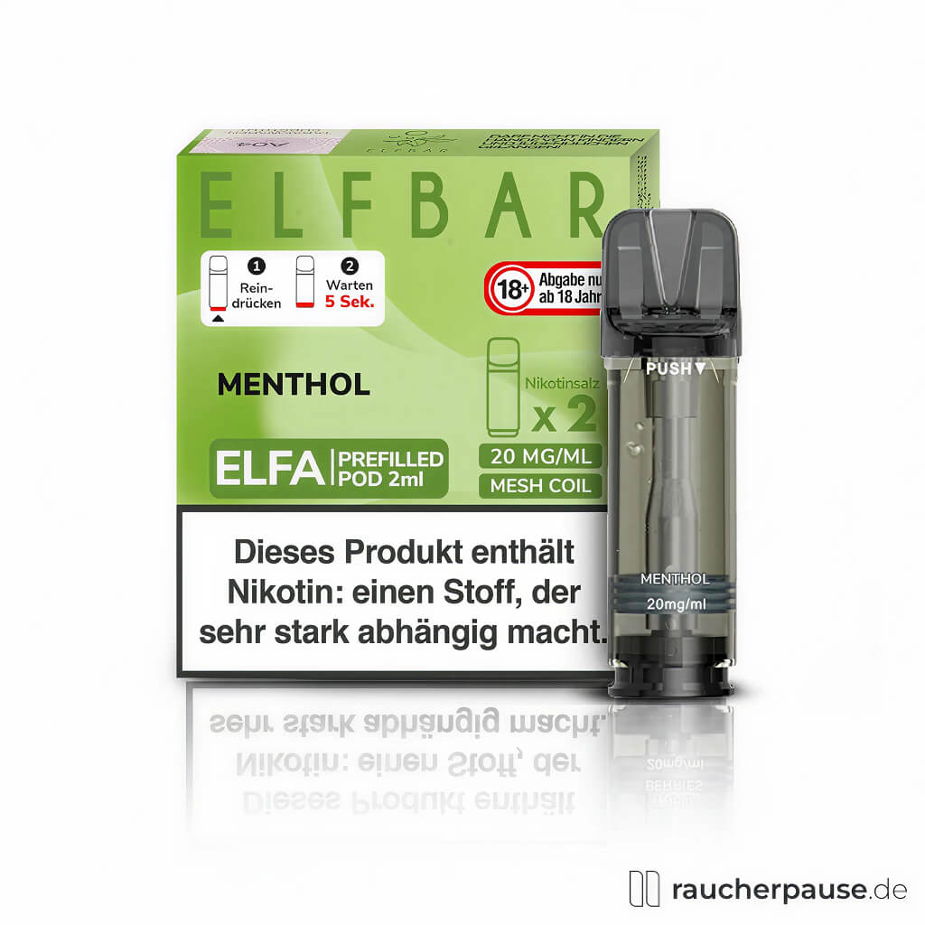 ELFBAR ELFA Menthol Pods 20mg Nikotinsalz | 2er Pack