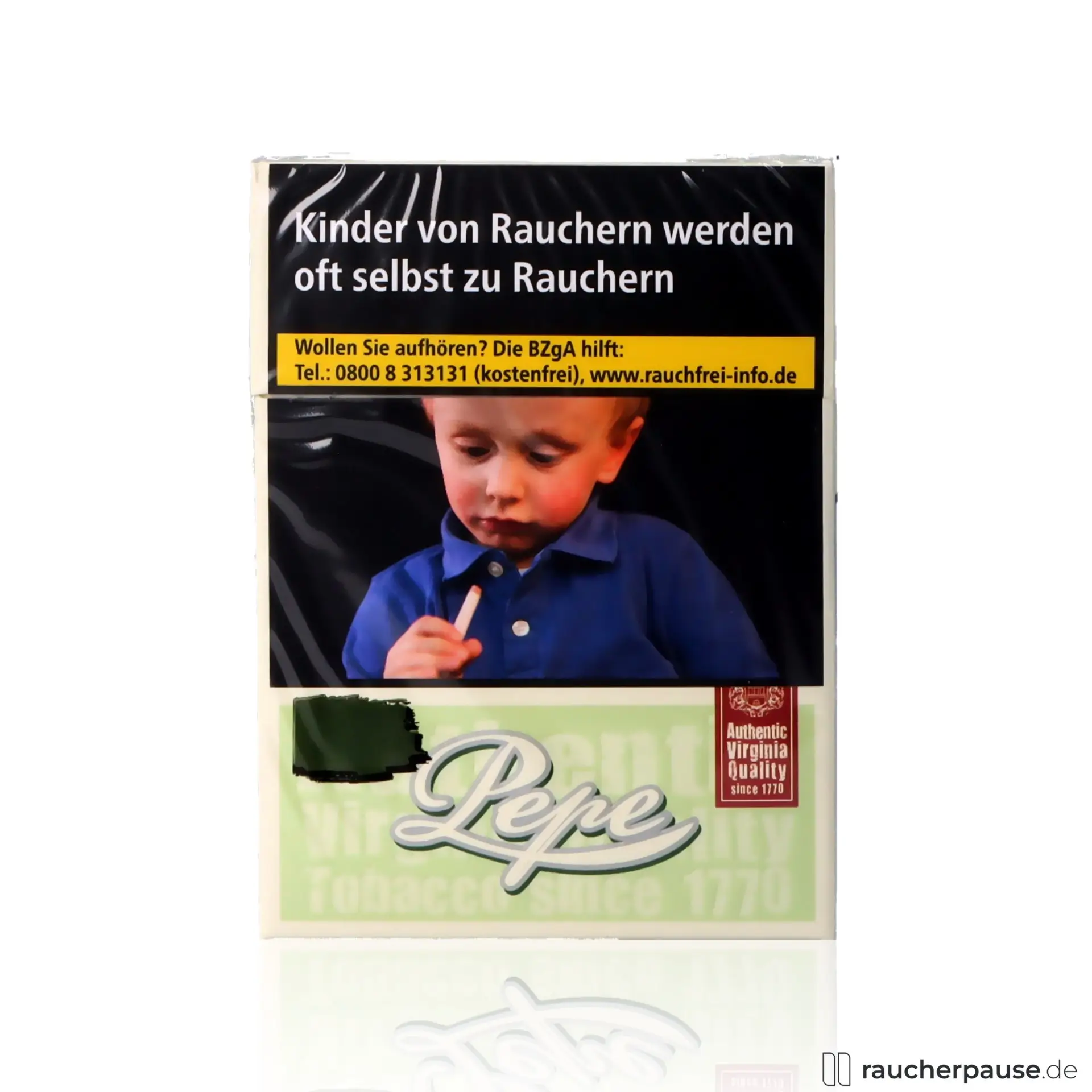 Pepe Bright Green Zigaretten | 30 Stk. pro Packung