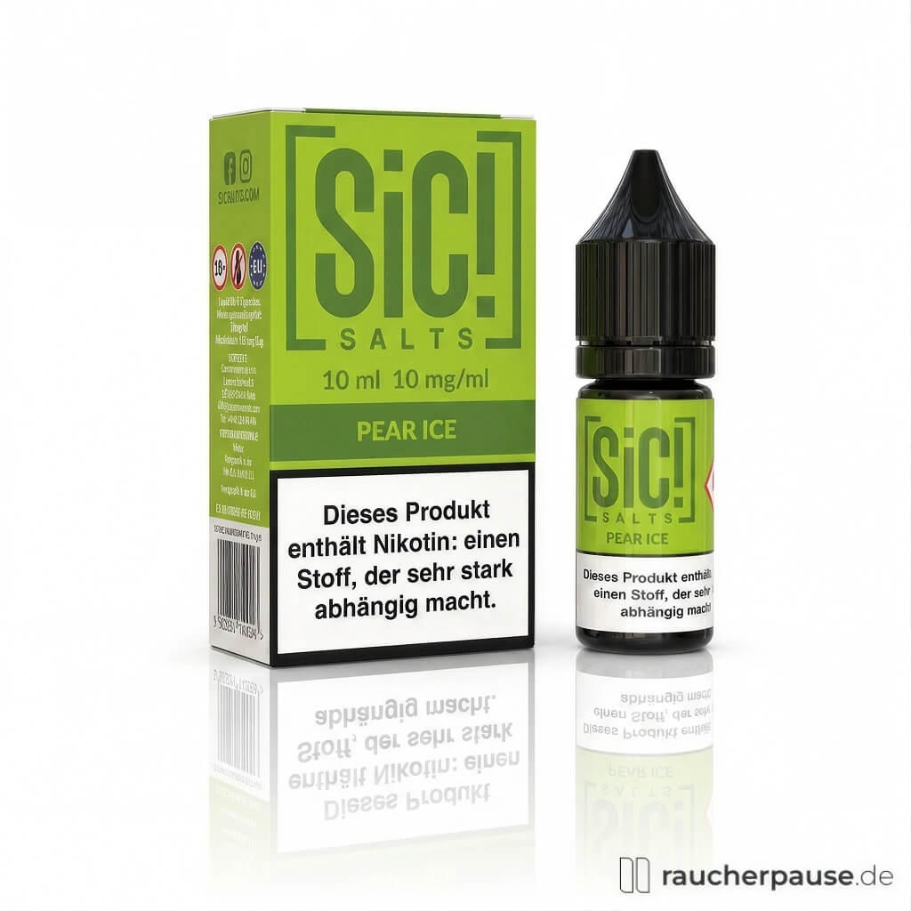 SiC! Salts Pear Ice Liquid | 10 mg/ml Nikotin