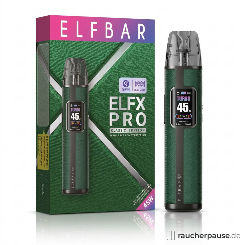 ELFBAR ELFX Pro Classic Edition Forest | 1200 mAh | 45 Watt