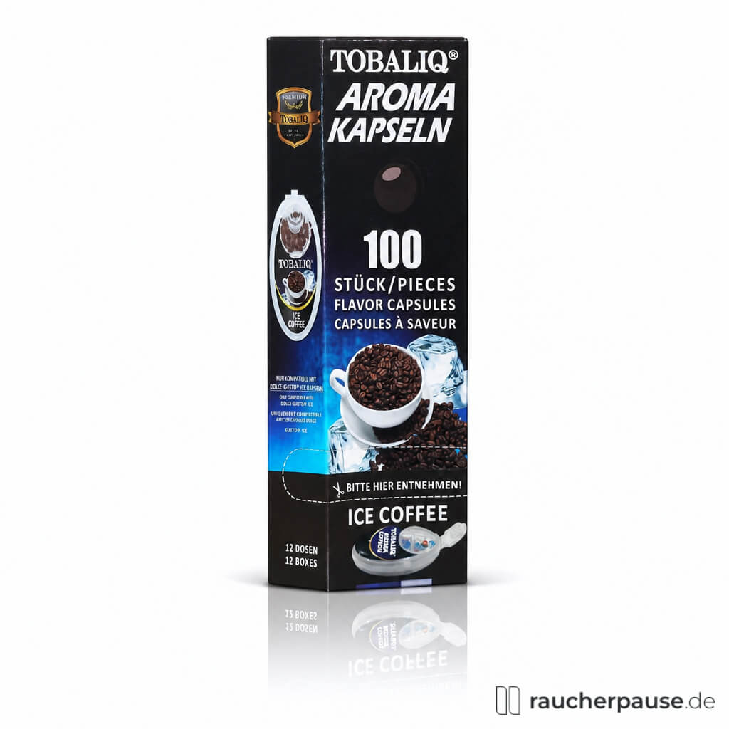 Tobaliq Aromakapseln Ice Coffee | 100 Stück