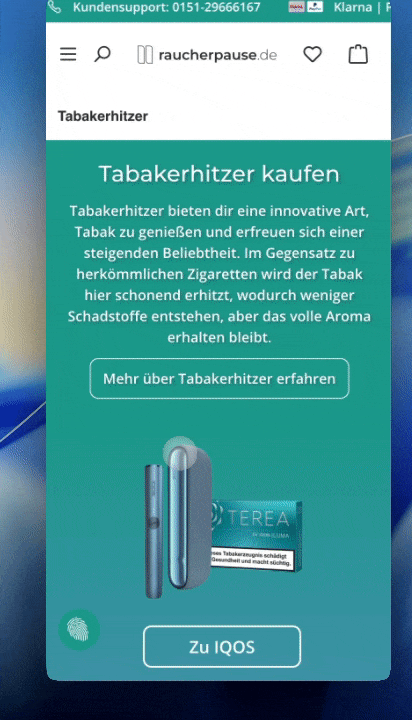 Produkte auswählen – Abo abschließen