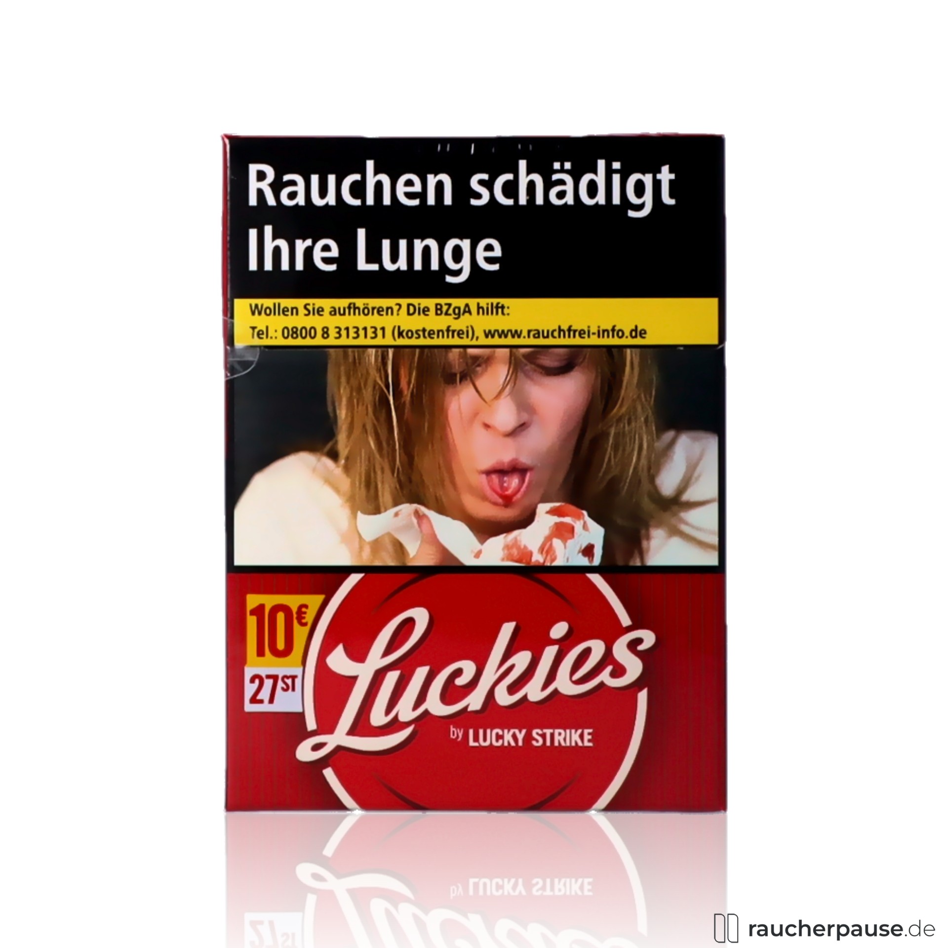 Luckies Crafted 1871 Red Giga Zigaretten | 27 Stk. pro Packung | American Blend Luckies Crafted 1871 Red Giga Zigaretten | 27 Stk. pro Packung | American Blend