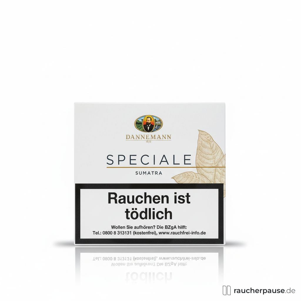 Dannemann Speciale Sumatra Zigarillos | Java Deckblatt | 5-10 Min Genuss | 6,8cm Dannemann Speciale Sumatra Zigarillos | Java Deckblatt | 5-10 Min Genuss | 6,8cm