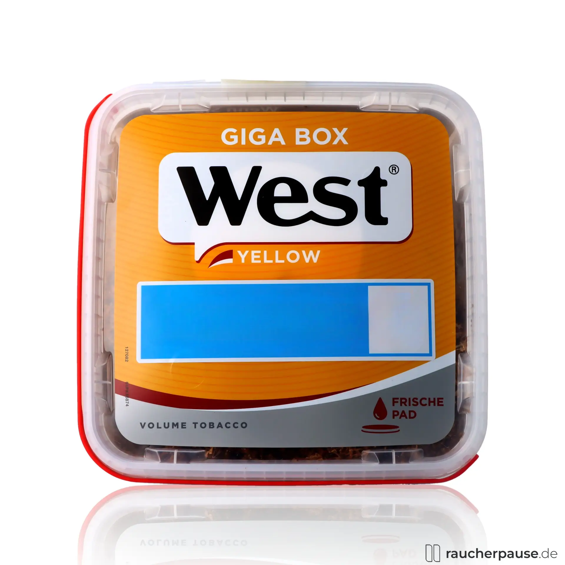 West Yellow Volumentabak | 245g Eimer | American Blend | Kräftiges Aroma