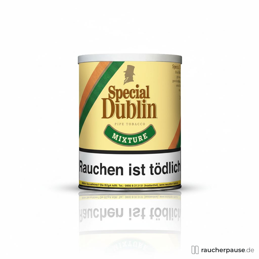 Special Dublin Mixture Pfeifentabak | 200g Dose | Virginia & Black Cavendish mit Whiskey-Aroma