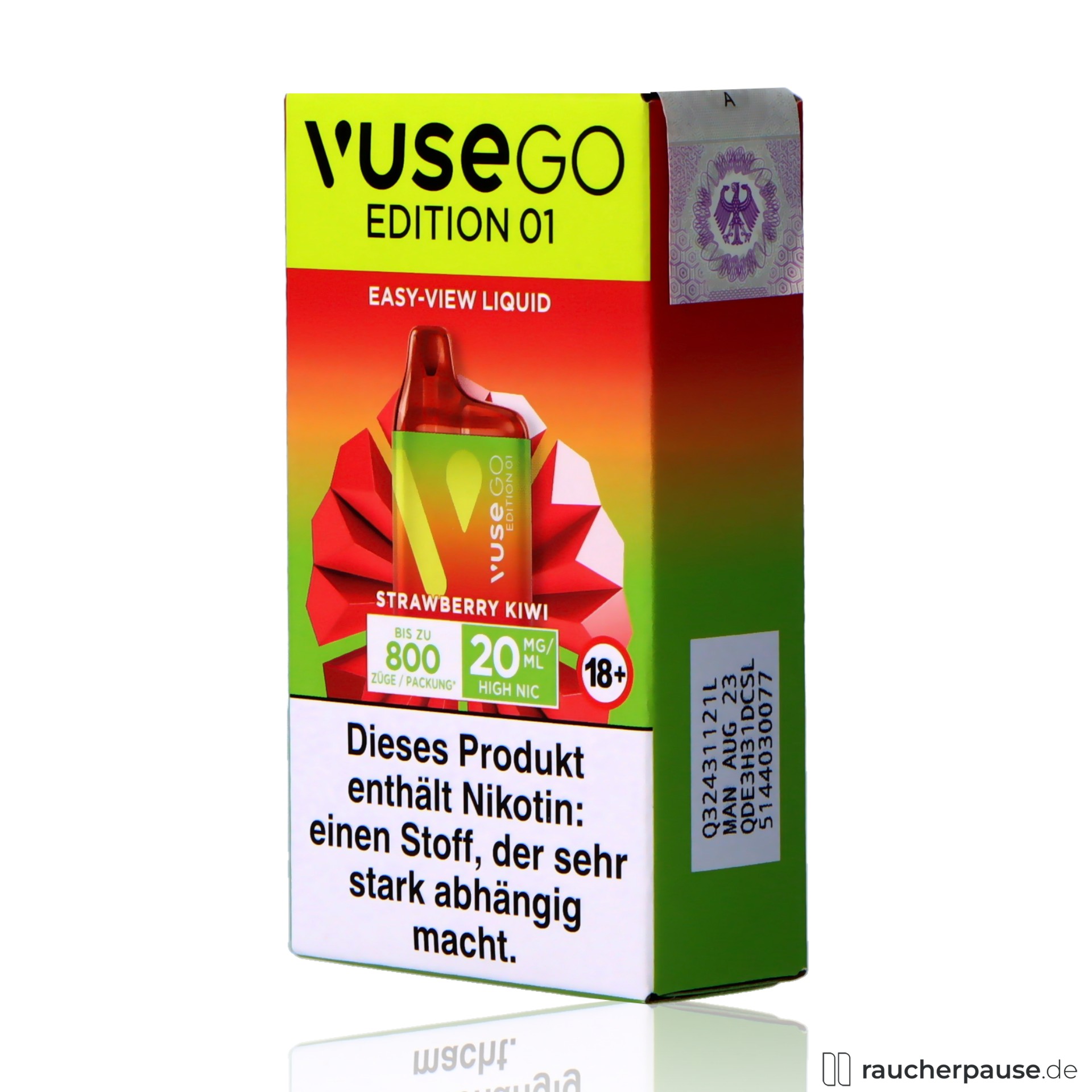 Vuse Go Strawberry Kiwi Vuse Go Box Strawberry Kiwi kaufen fruchtiger Vape-Genuss Vuse Go Strawberry Kiwi Vuse Go Box Strawberry Kiwi kaufen fruchtiger Vape-Genuss