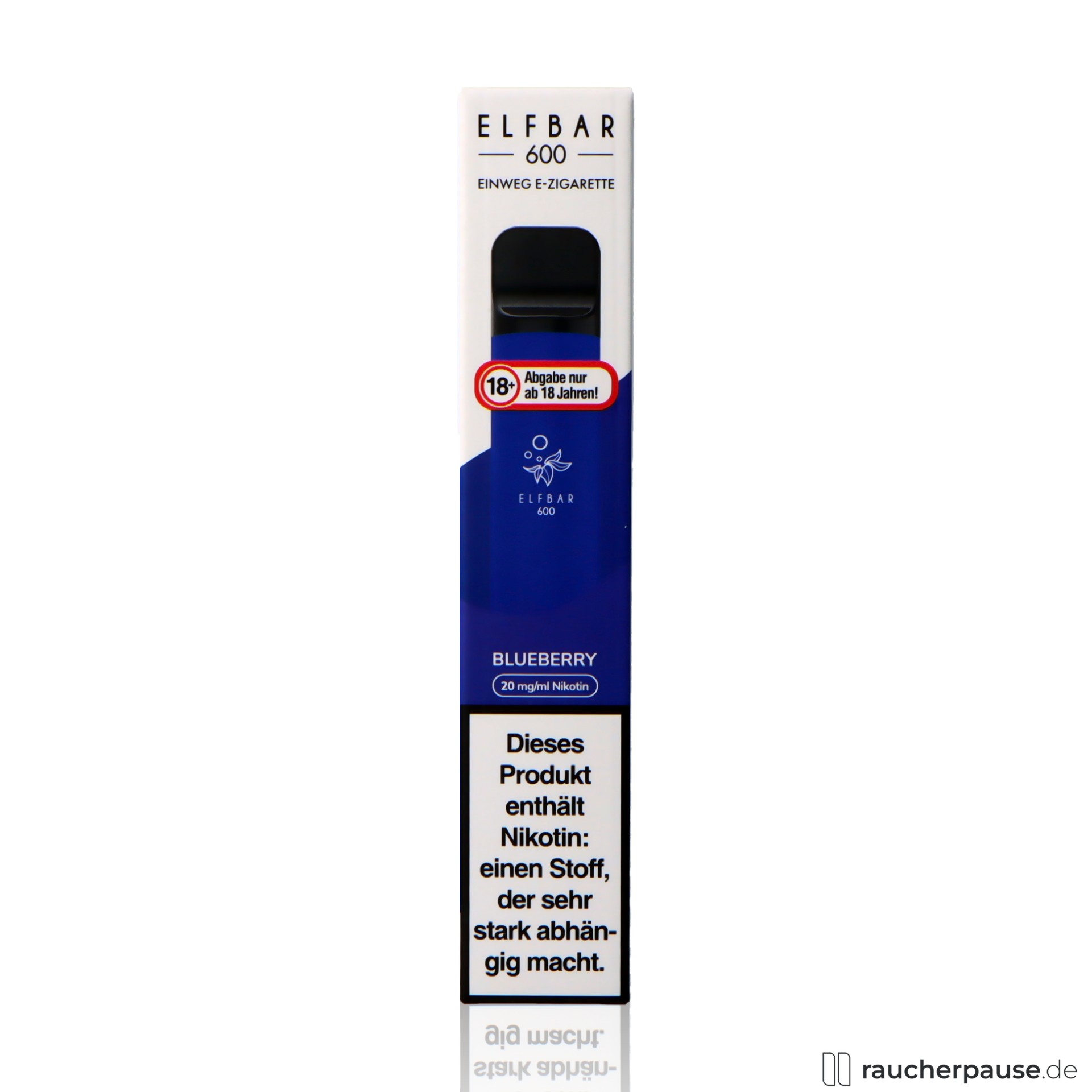 ELFBAR E-Shisha Blueberry | 20mg/ml Nikotin | Einweg E-Zigarette | Blaubeerengeschmack