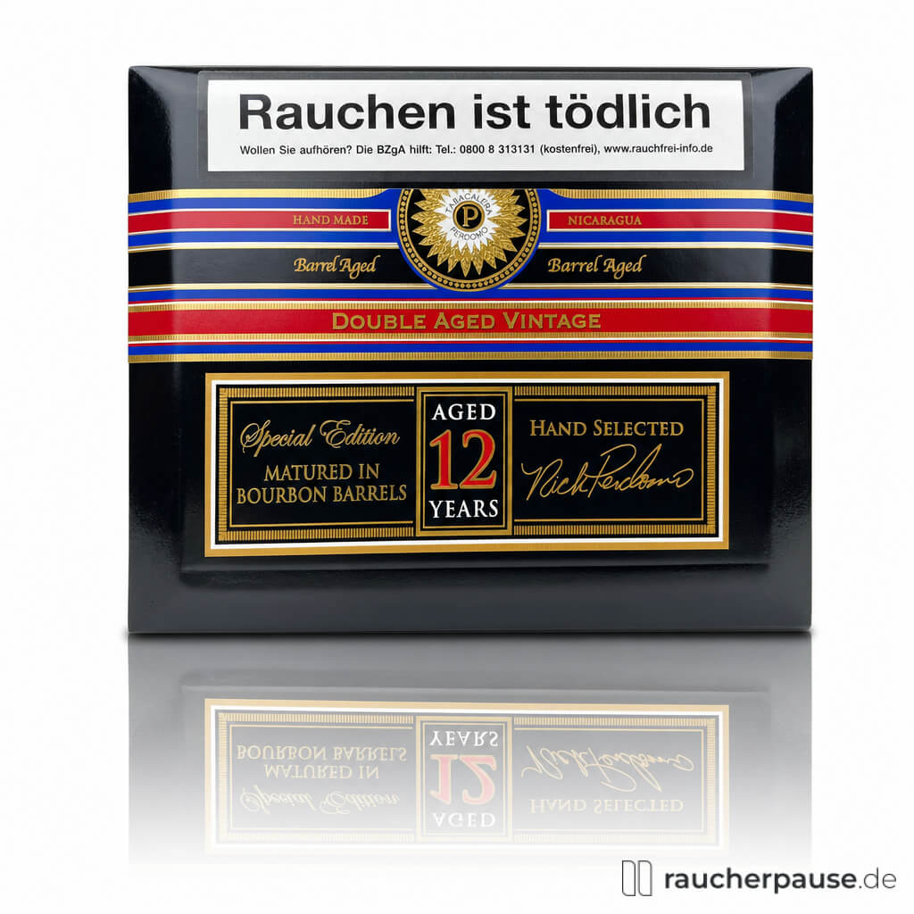 Perdomo Double Aged 12 Year Vintage Maduro Robusto mit 24 Zigarren