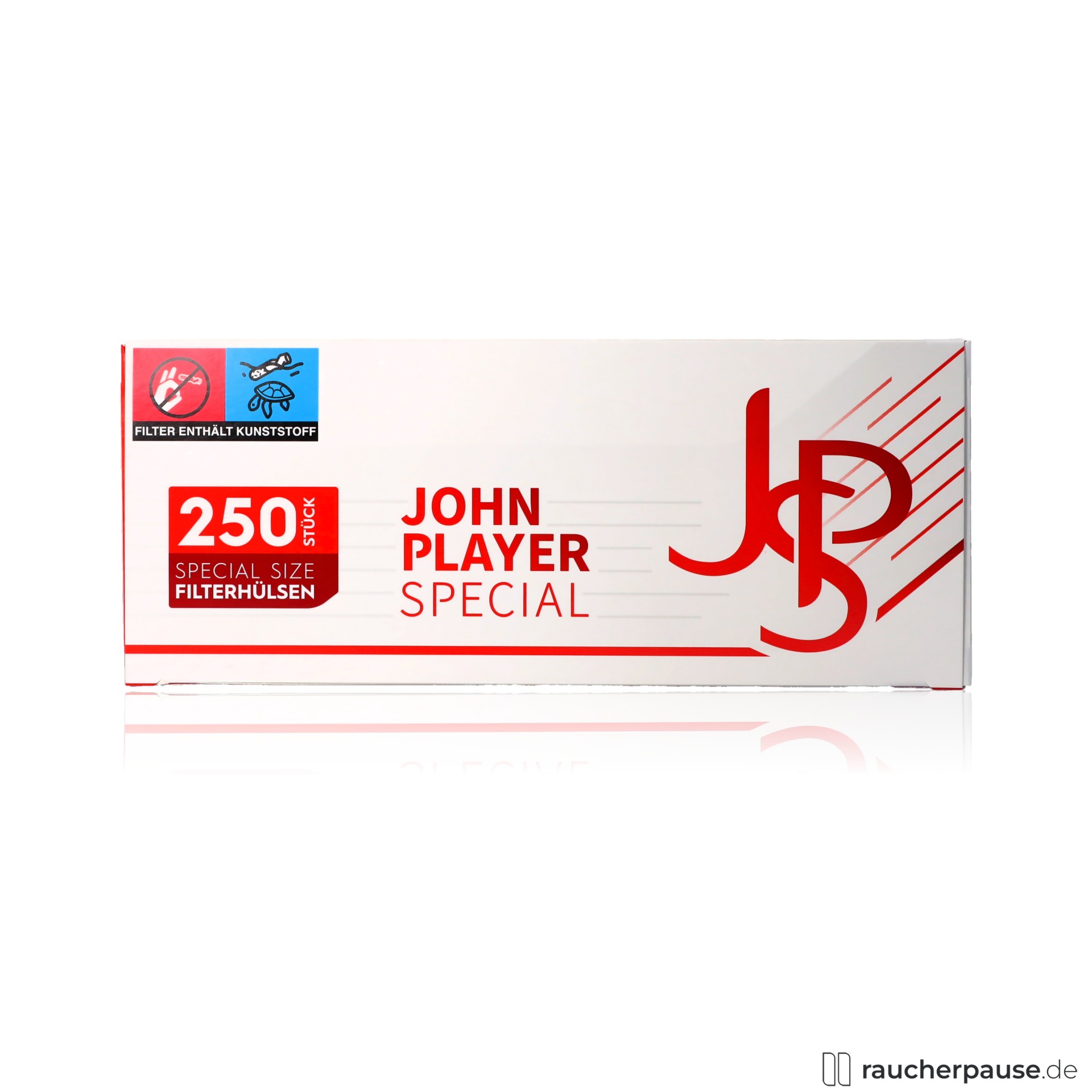 John Player Special Extra Filterhülsen | 250 Stück | Kosteneffizient & Kompatibel