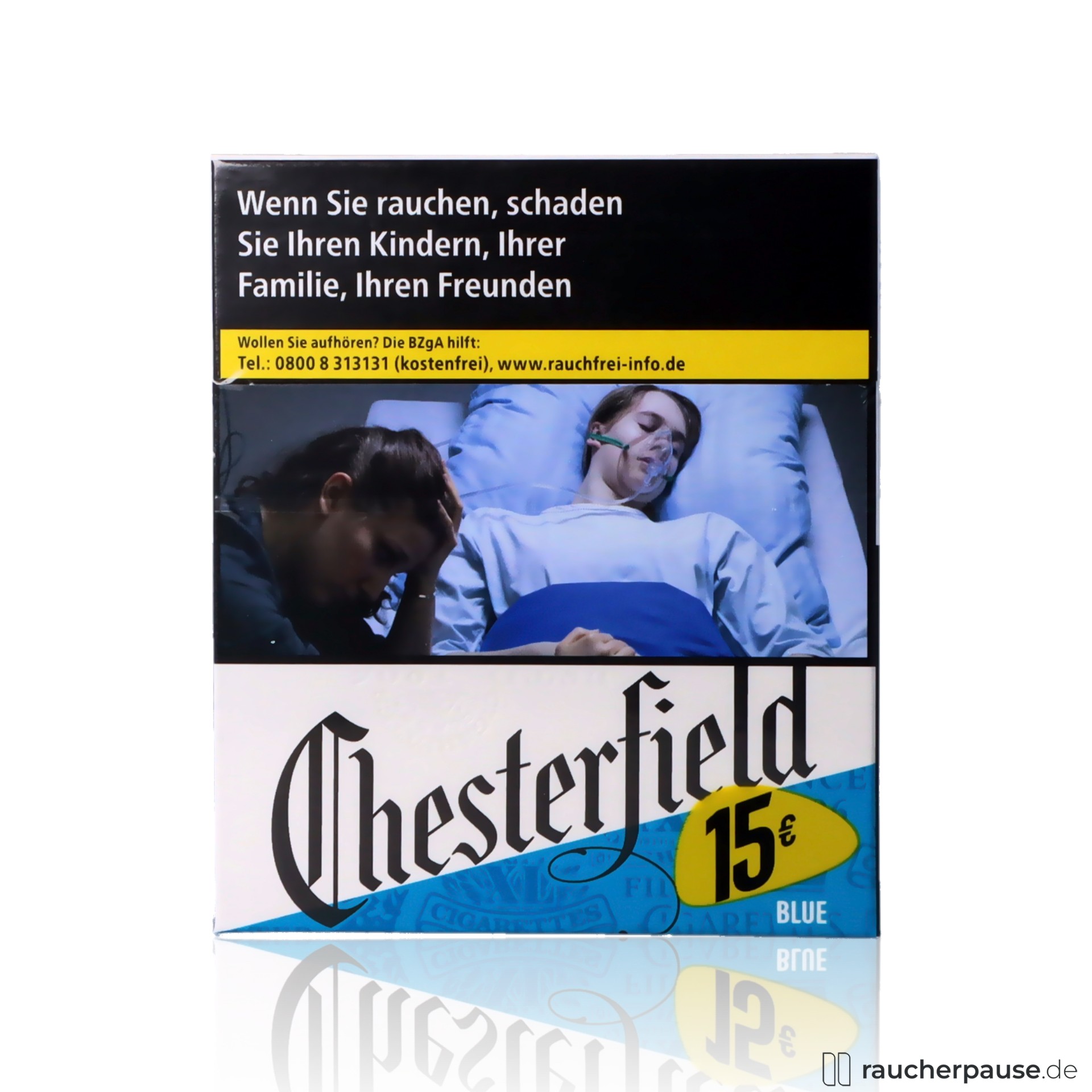Chesterfield Blue 4XL Zigaretten | 39 Stk. pro Packung | King Size Format Chesterfield Blue 4XL Zigaretten | 39 Stk. pro Packung | King Size Format
