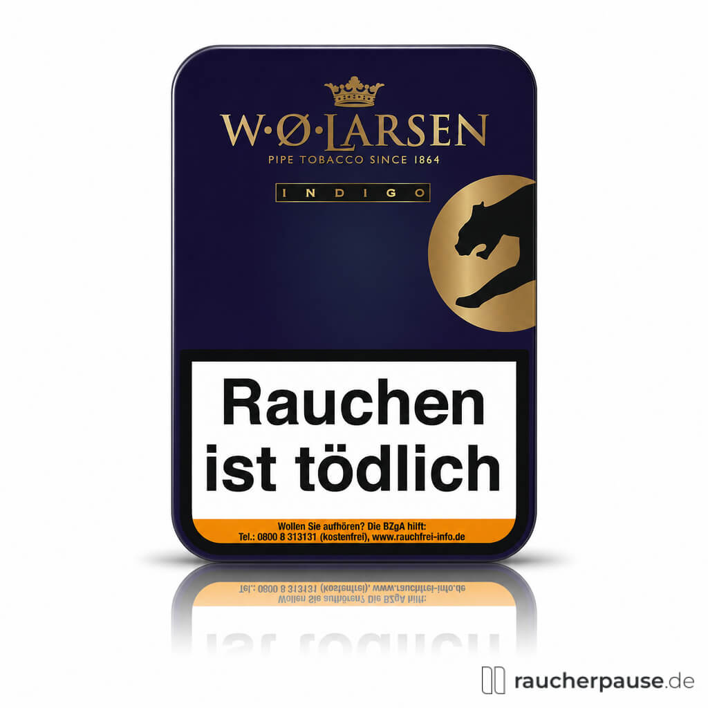 W.O. Larsen Indigo Pfeifentabak | 100g Dose