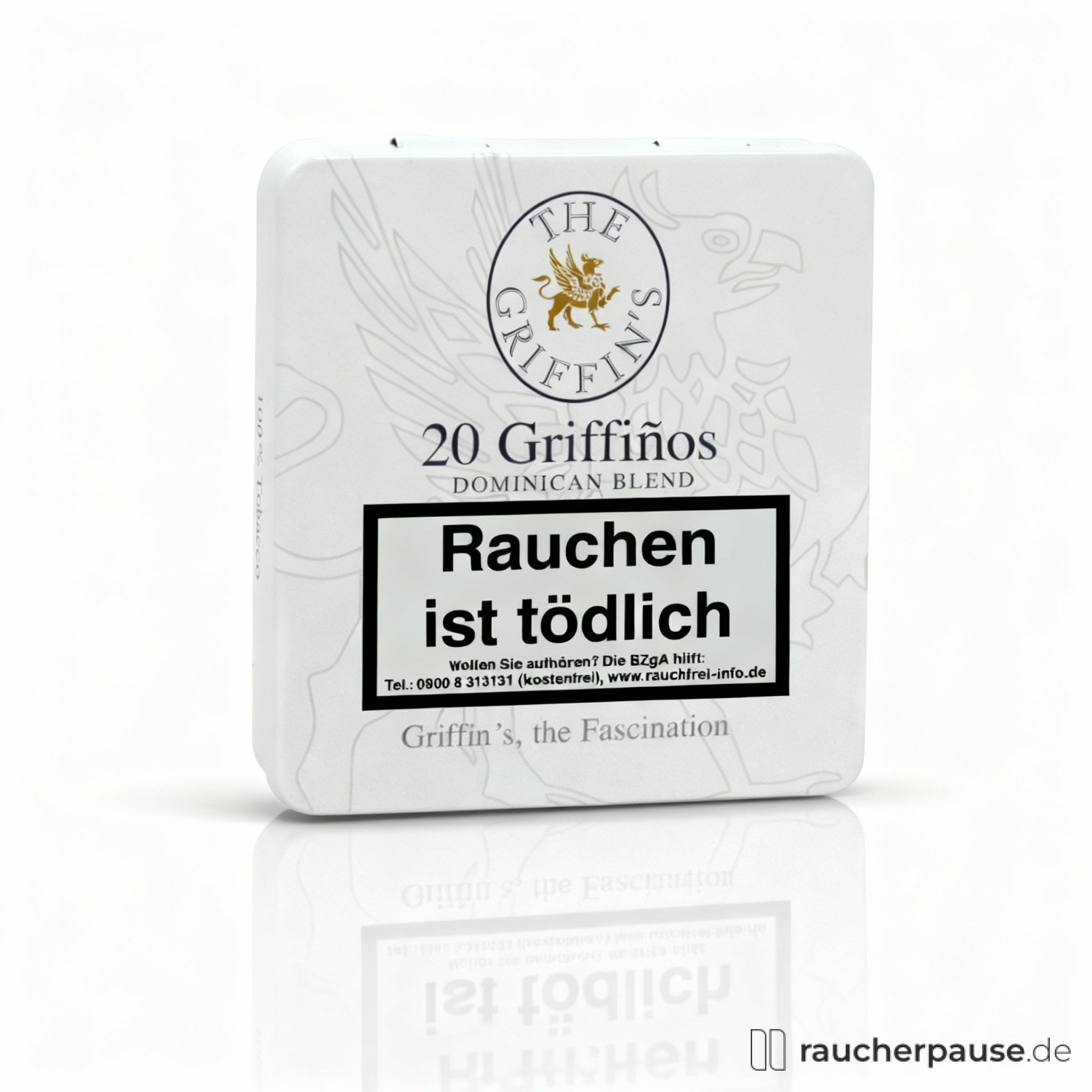 Griffin's Griffinos Zigarillos | 20 Stück | Milder karibischer Genuss aus der Dominikanischen Republik