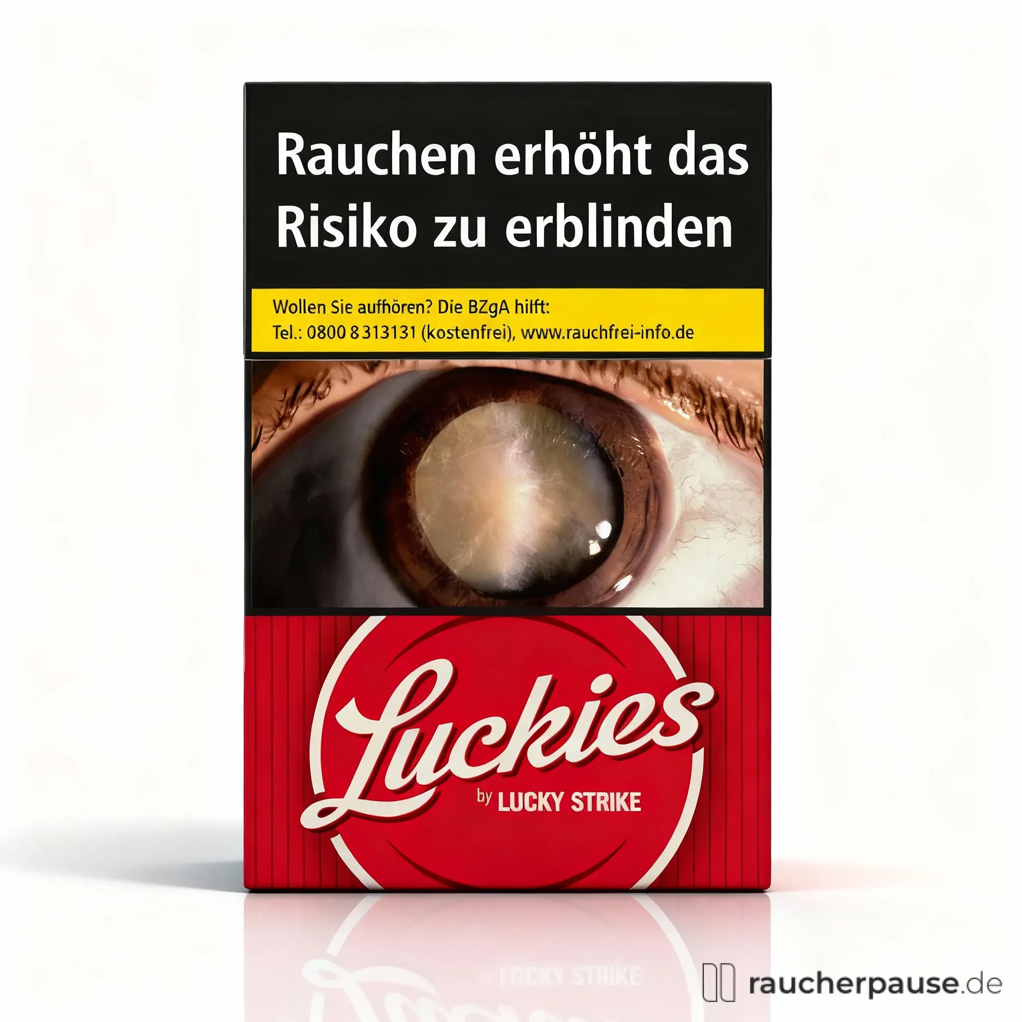 Luckies Crafted 1871 Red Filterzigaretten | 20 Stück | Voll-würziger King Size Genuss